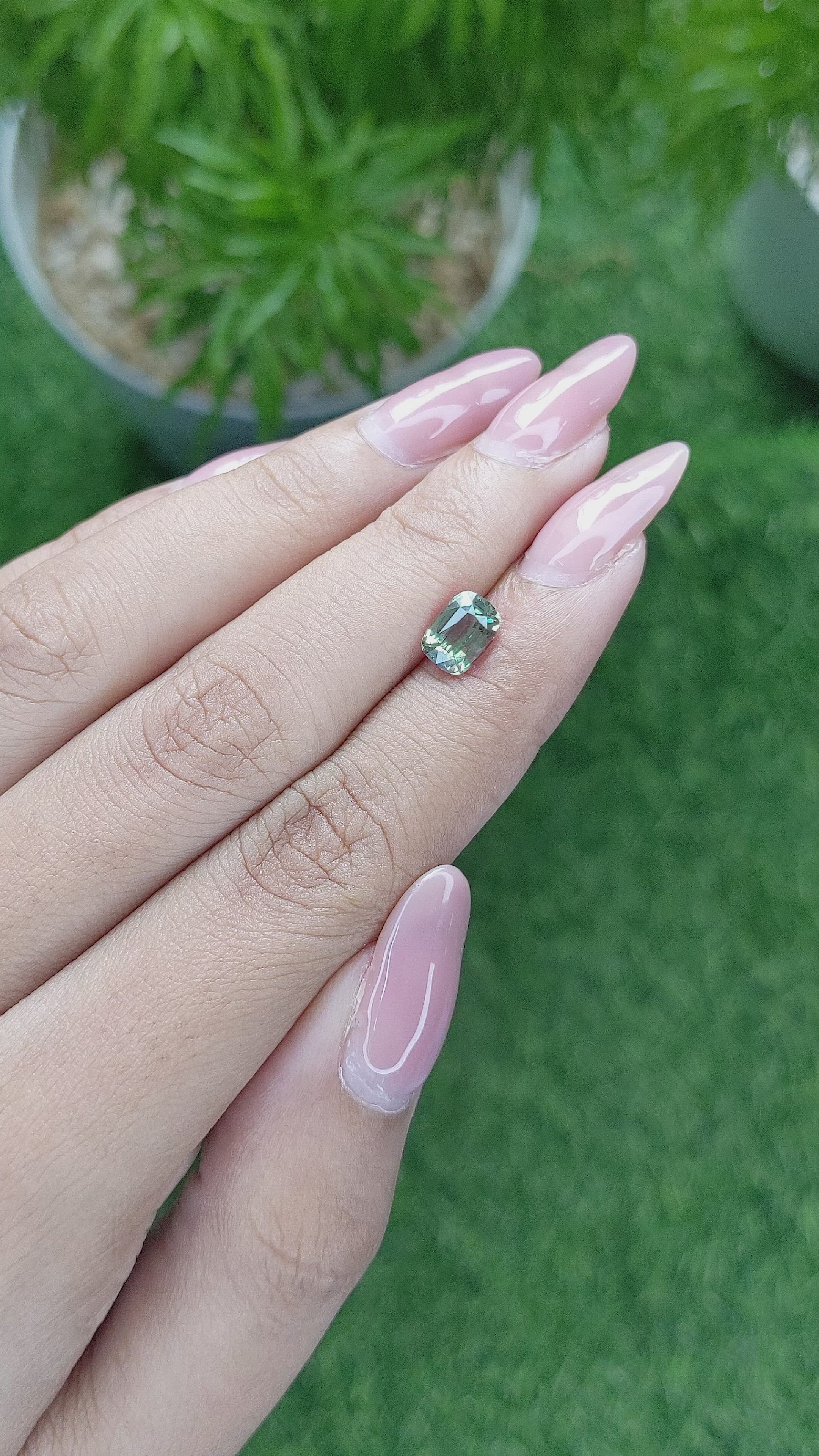 1.58 Ct. Alexandrite from Tanzania Size Video