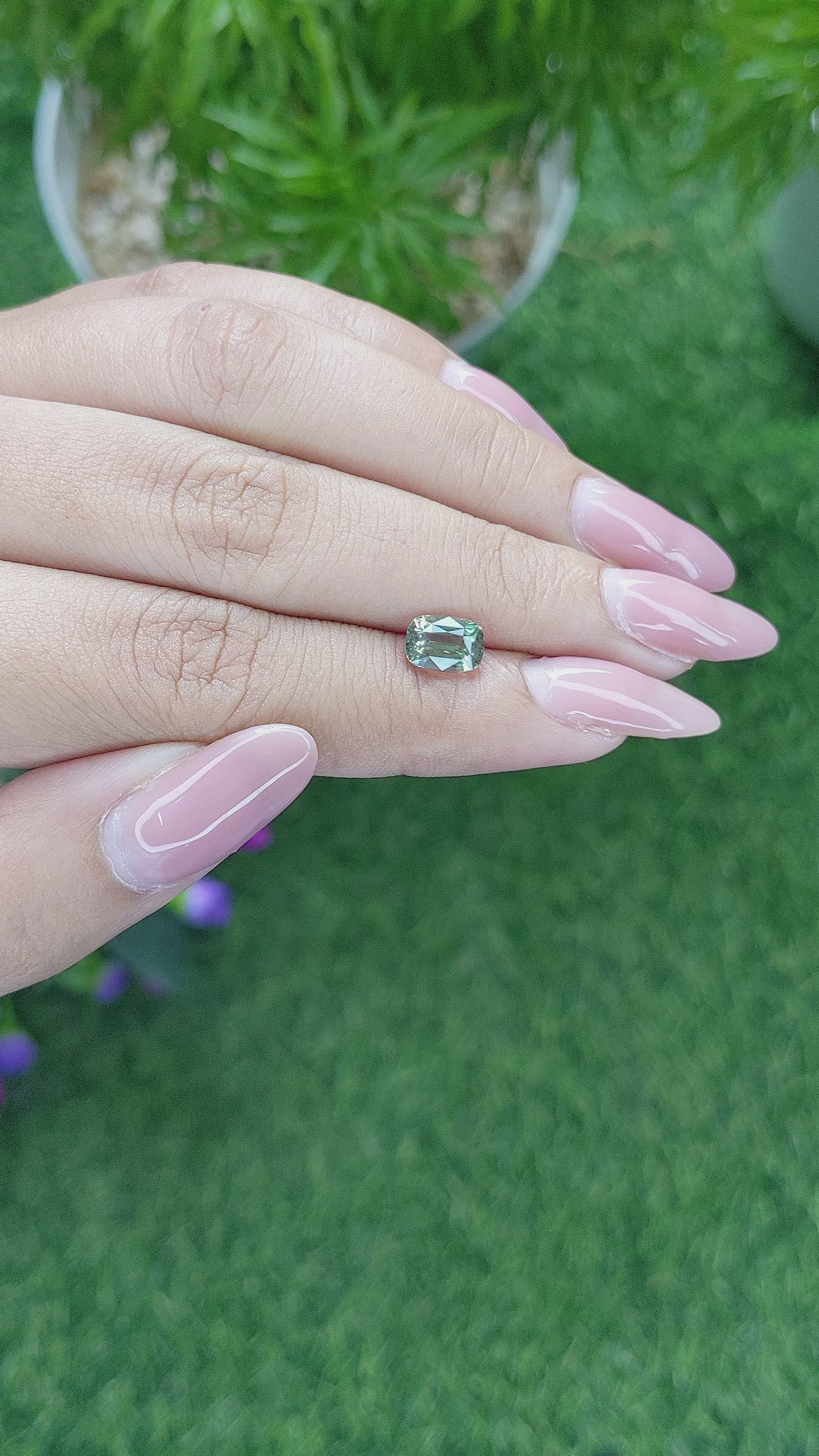 1.58 Ct. Alexandrite from Tanzania Size Video