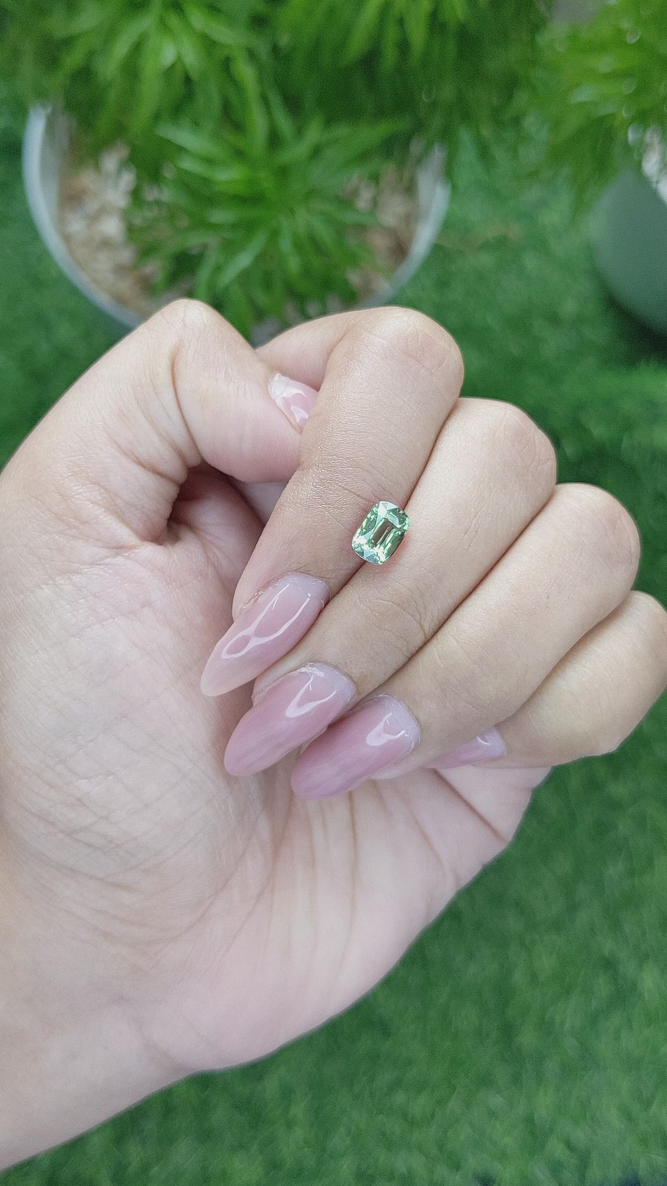 1.58 Ct. Alexandrite from Tanzania Size Video