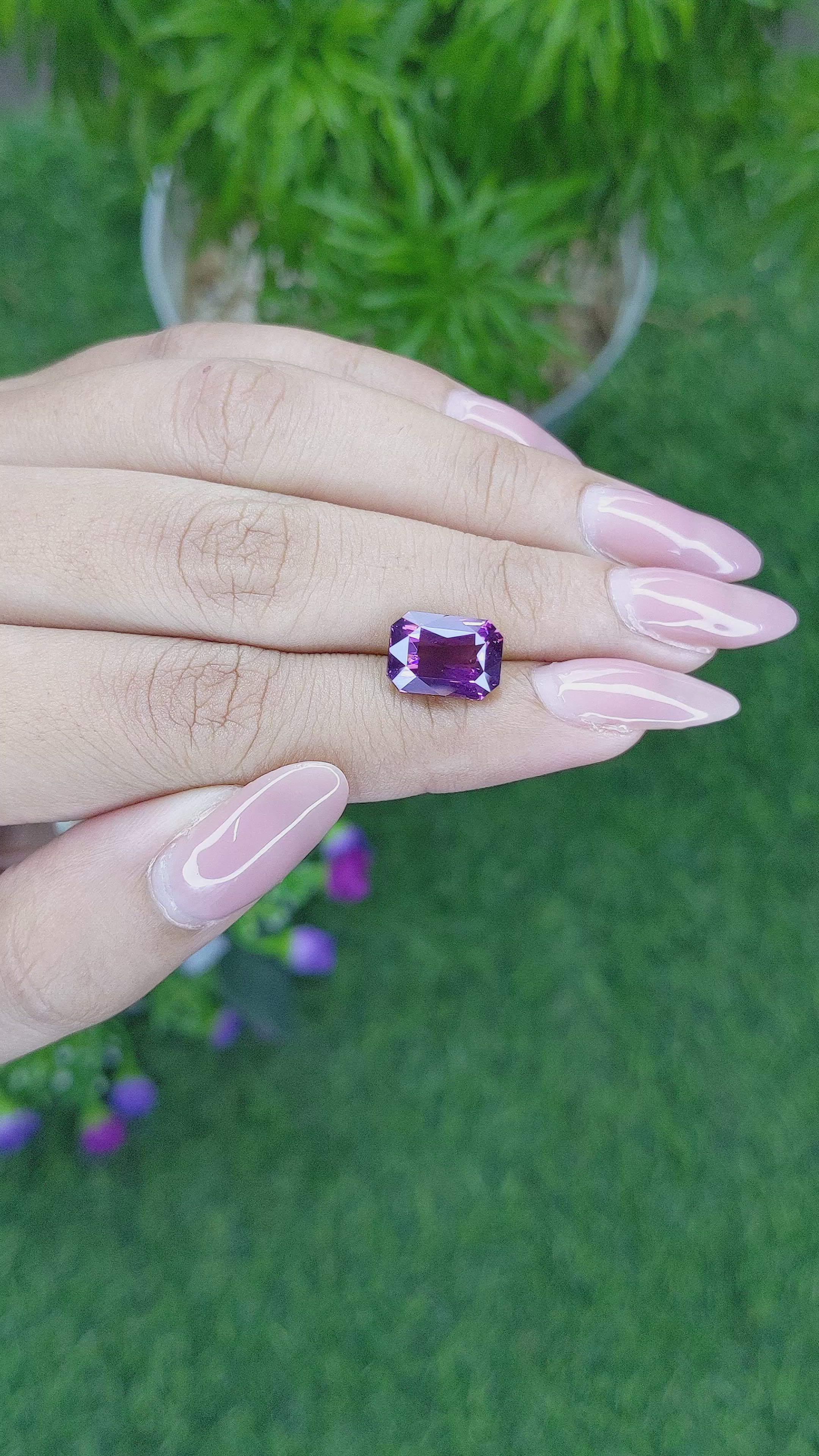 4.69 Ct. Spinel from Tanzania Size Video