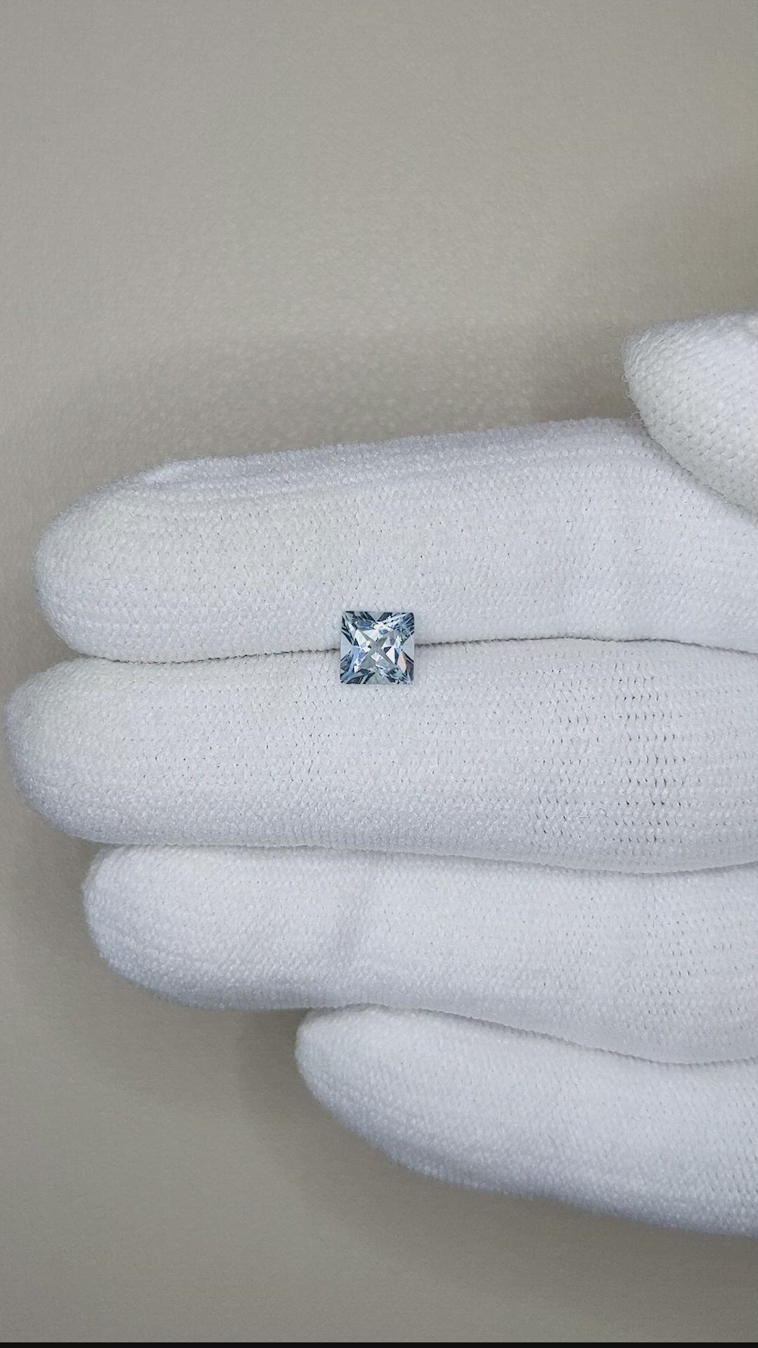 0.62 Ct. Aquamarine from Brazil Size Video