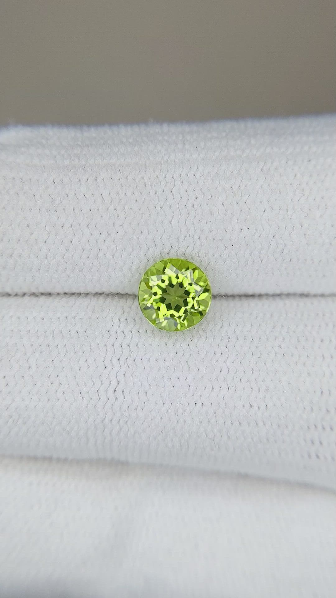 1.01 Ct. Peridot from Pakistan Size Video
