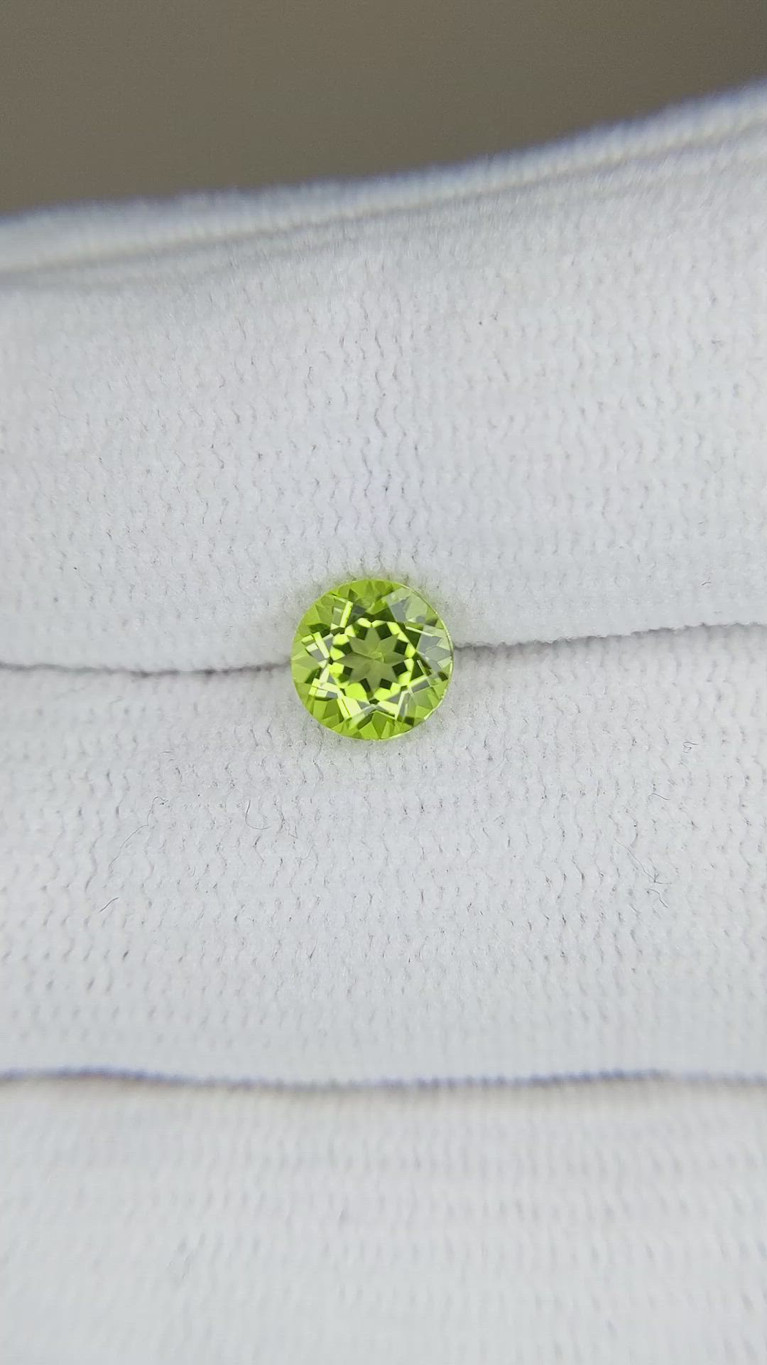 0.99 Ct. Peridot from Pakistan Size Video