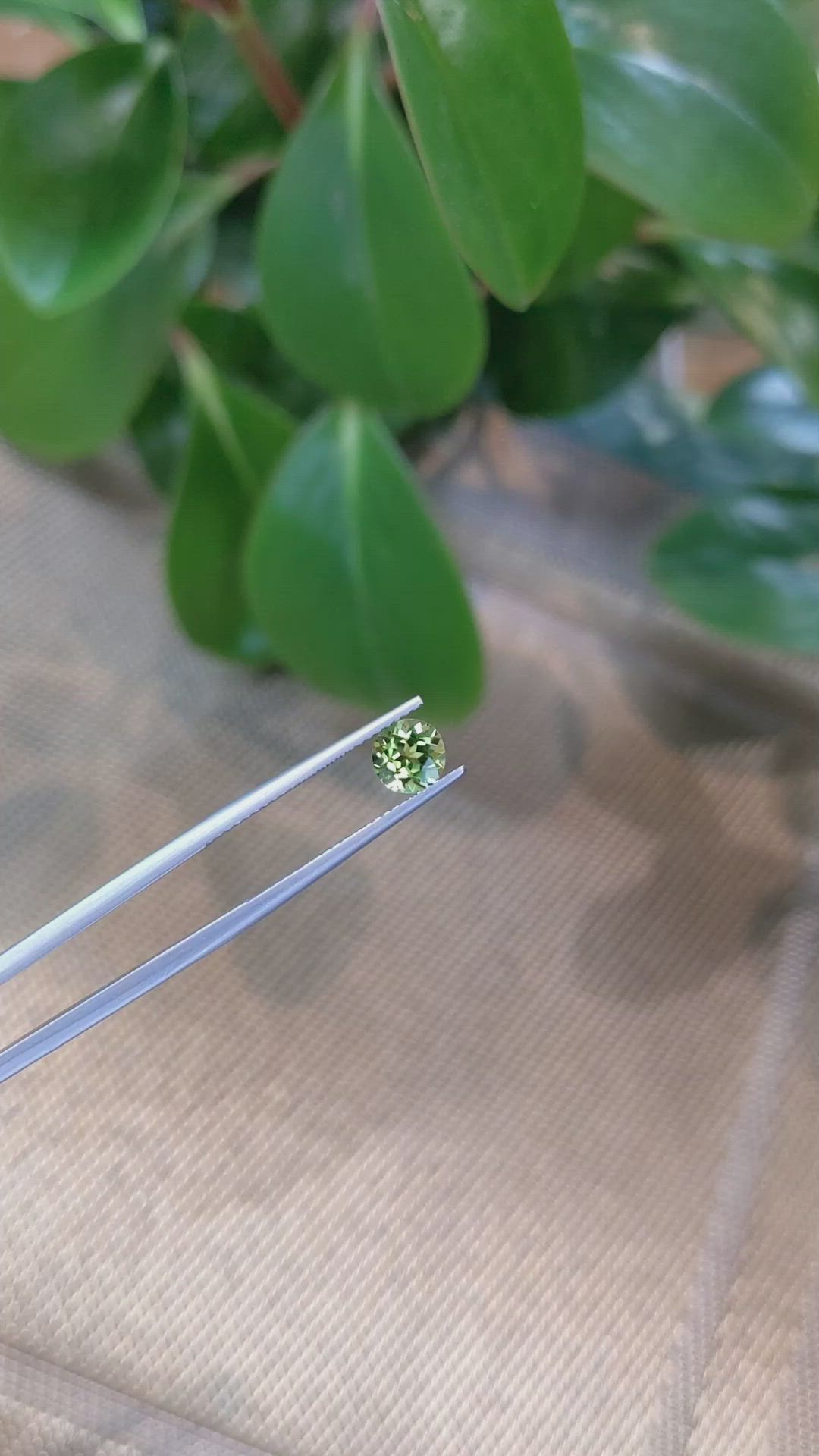 0.97 Ct. Peridot from Pakistan Size Video