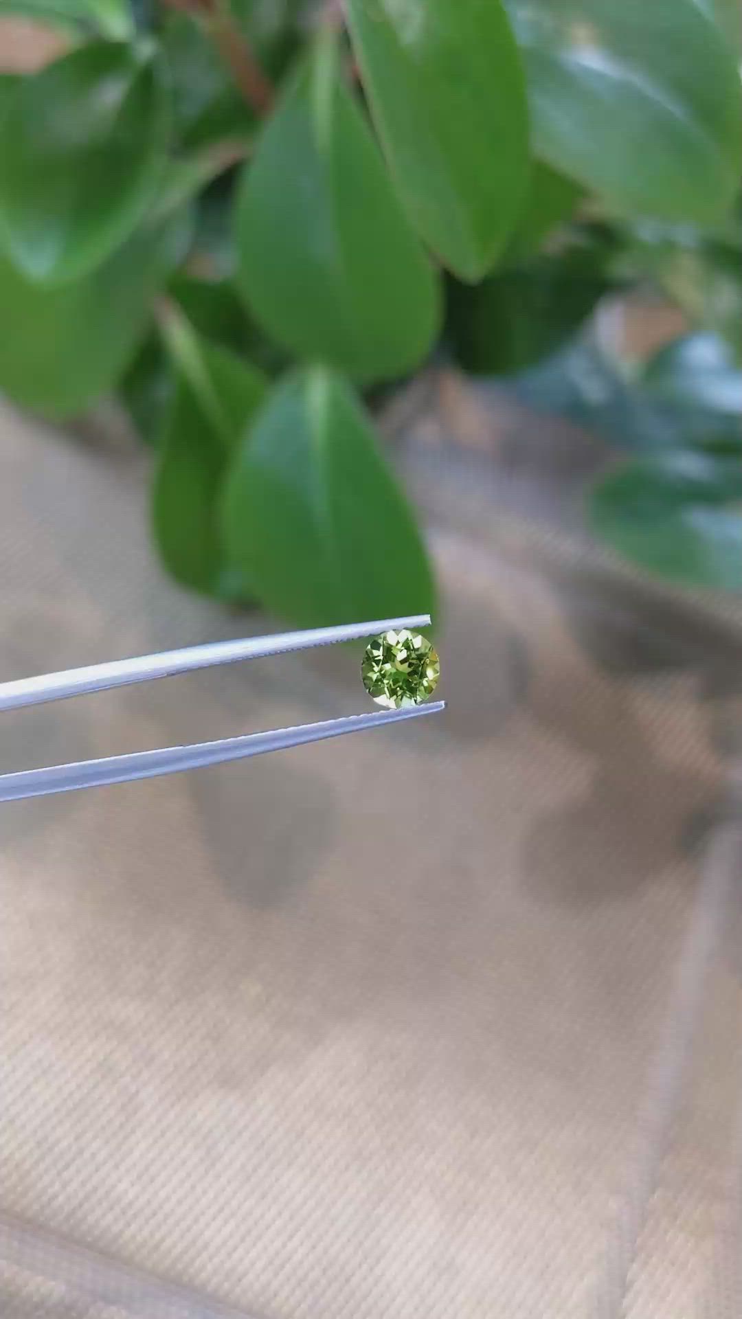 1.02 Ct. Peridot from Pakistan Size Video