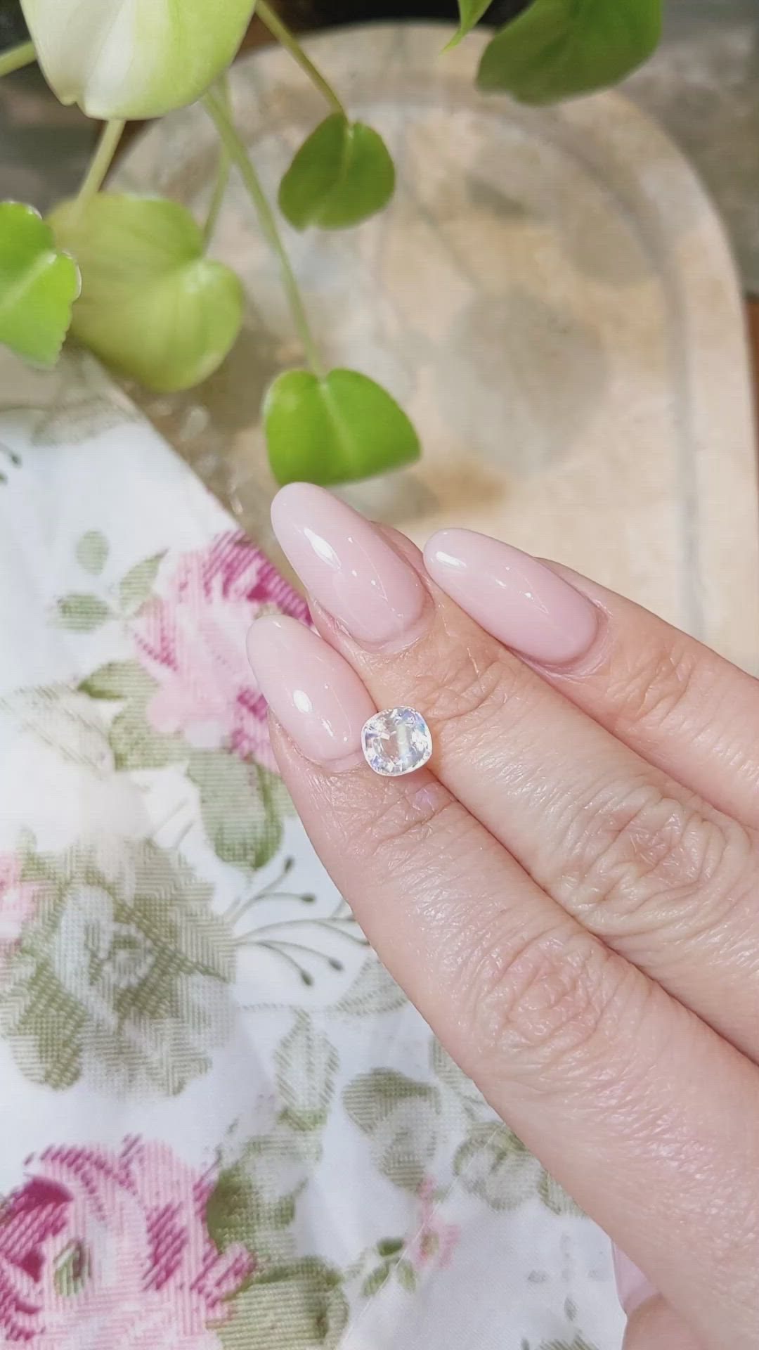 1.51 Ct. Moonstone from Tanzania Size Video