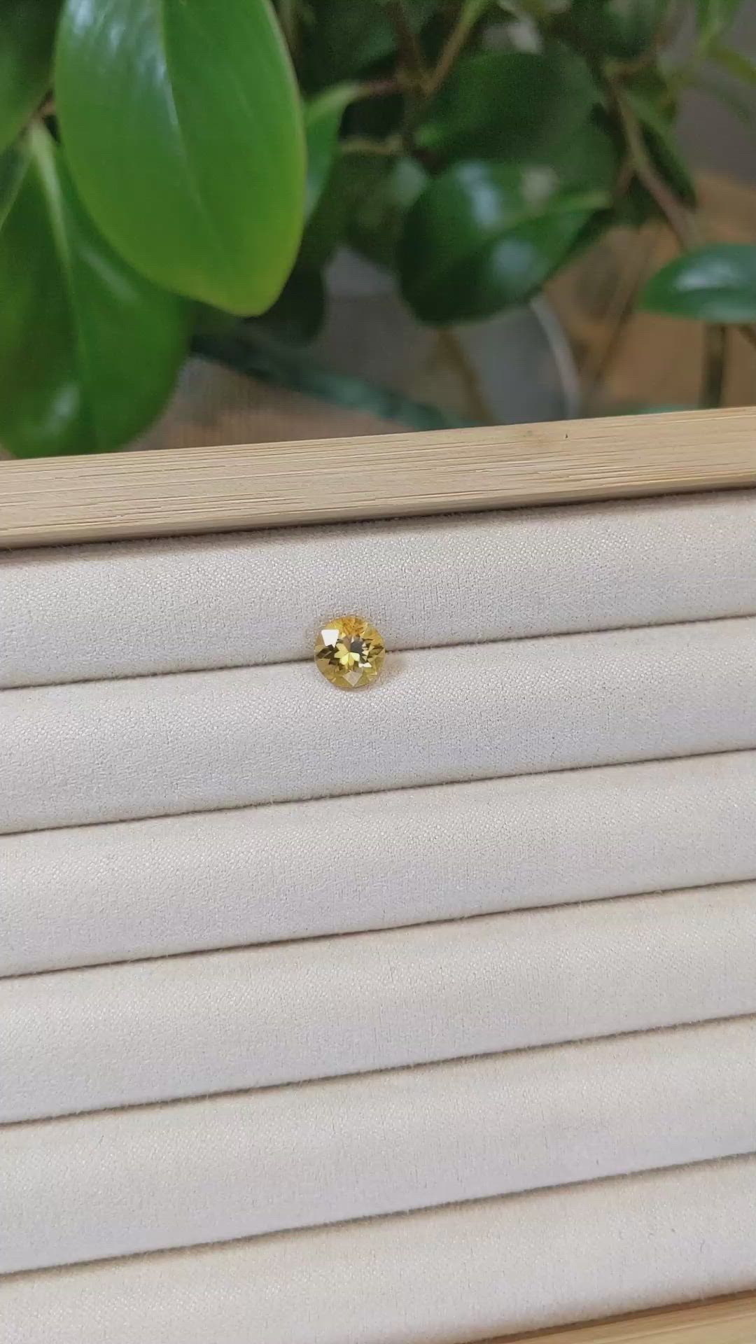 1.75 Ct. Citrine from Brazil Size Video