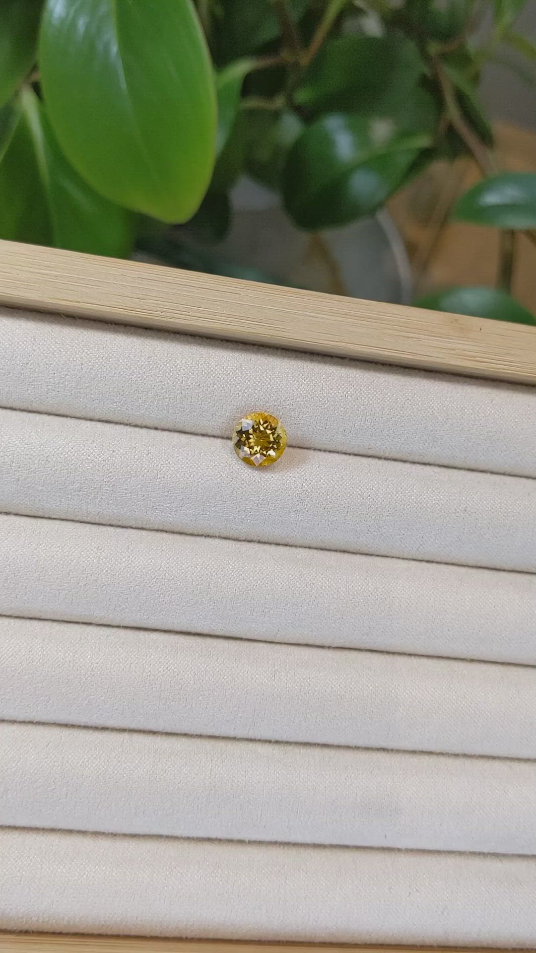 2.20 Ct. Citrine from Brazil Size Video