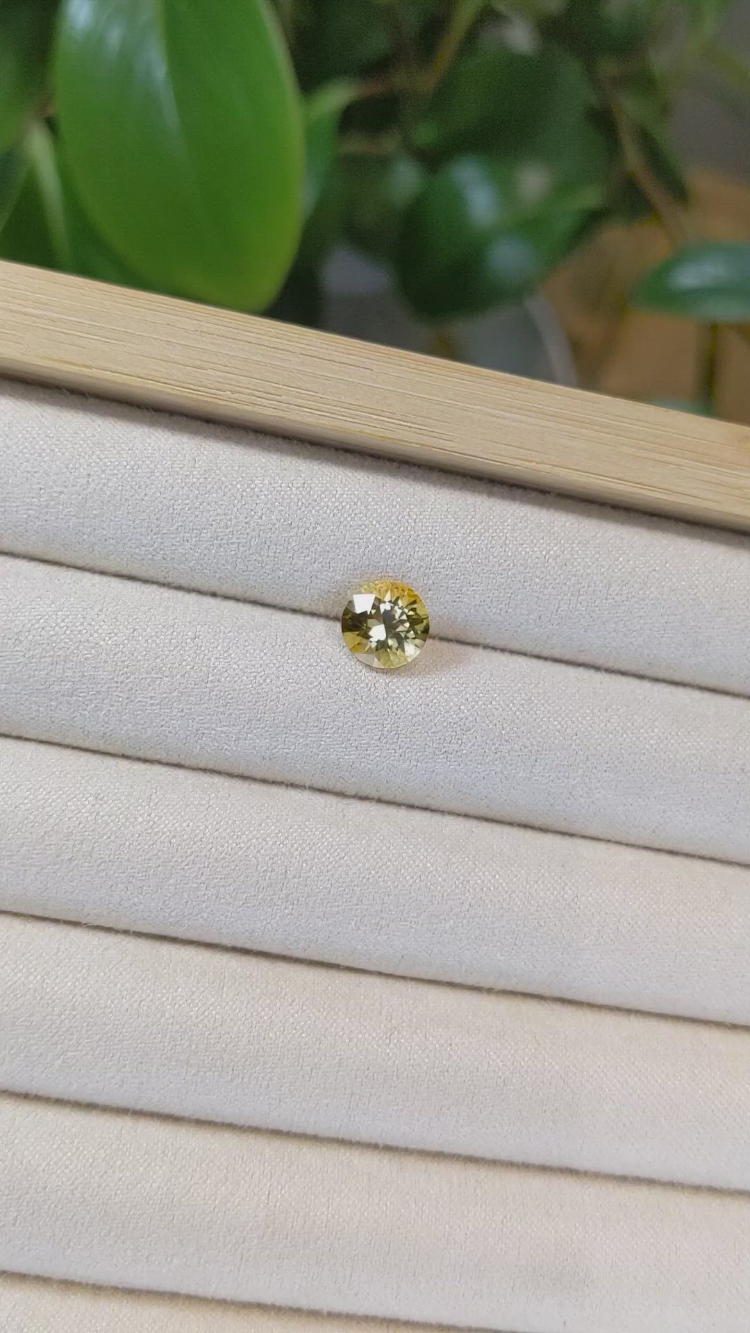 1.64 Ct. Citrine from Brazil Size Video