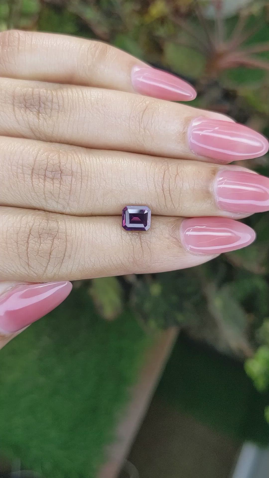 1.30 Ct. Spinel from Ceylon (Sri Lanka) Size Video