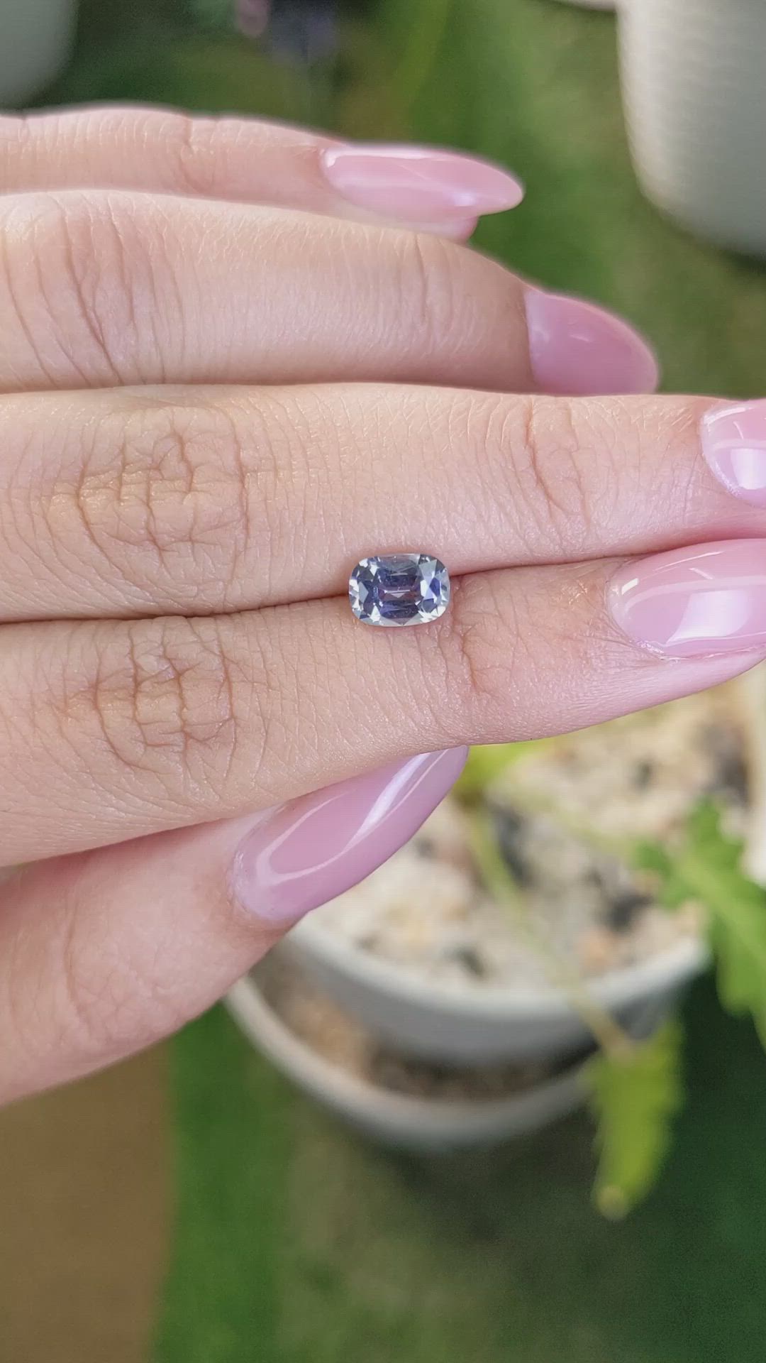 1.05 Ct. Spinel from Ceylon (Sri Lanka) Size Video