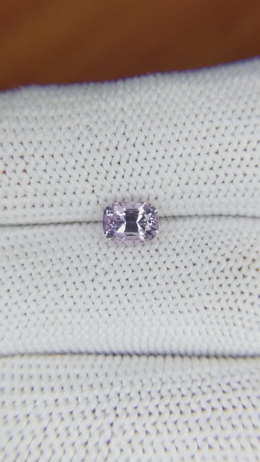 1.04 Ct. Spinel from Ceylon (Sri Lanka) Size Video