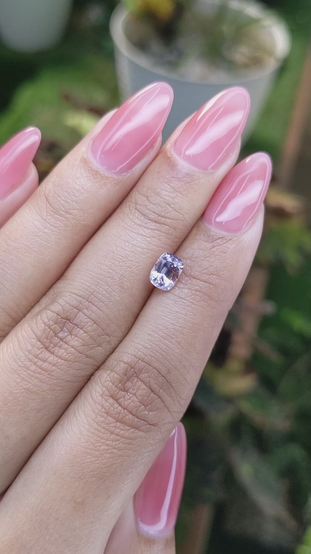 1.04 Ct. Spinel from Ceylon (Sri Lanka) Size Video