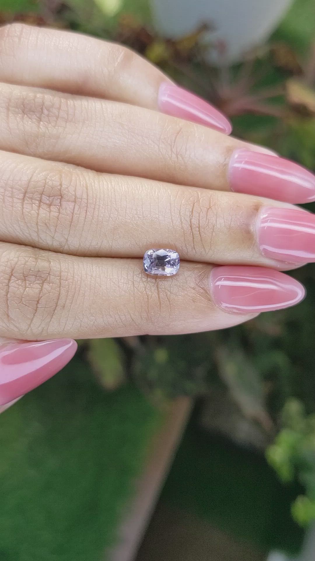 1.04 Ct. Spinel from Ceylon (Sri Lanka) Size Video