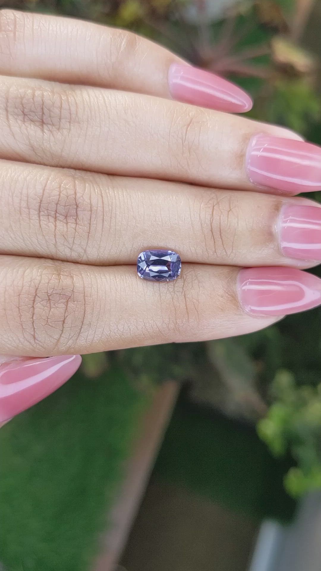 1.27 Ct. Spinel from Ceylon (Sri Lanka) Size Video