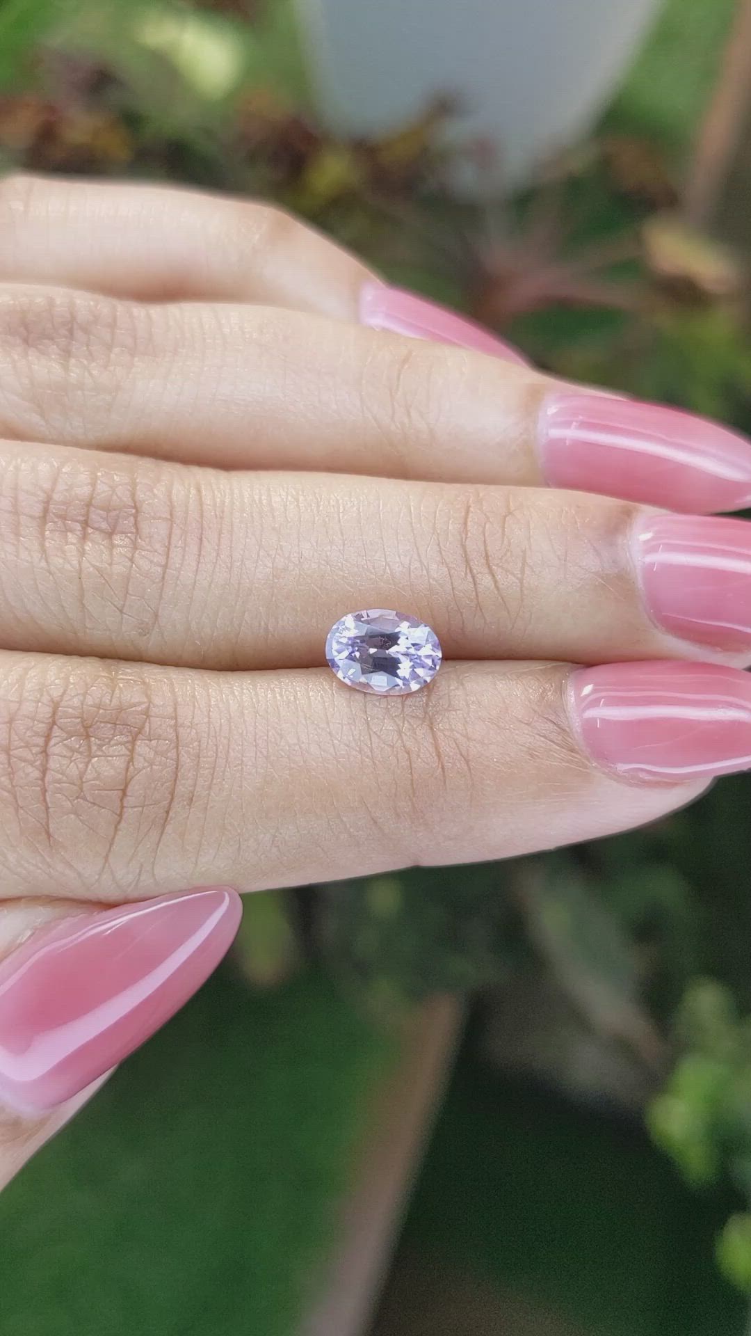 1.28 Ct. Spinel from Ceylon (Sri Lanka) Size Video