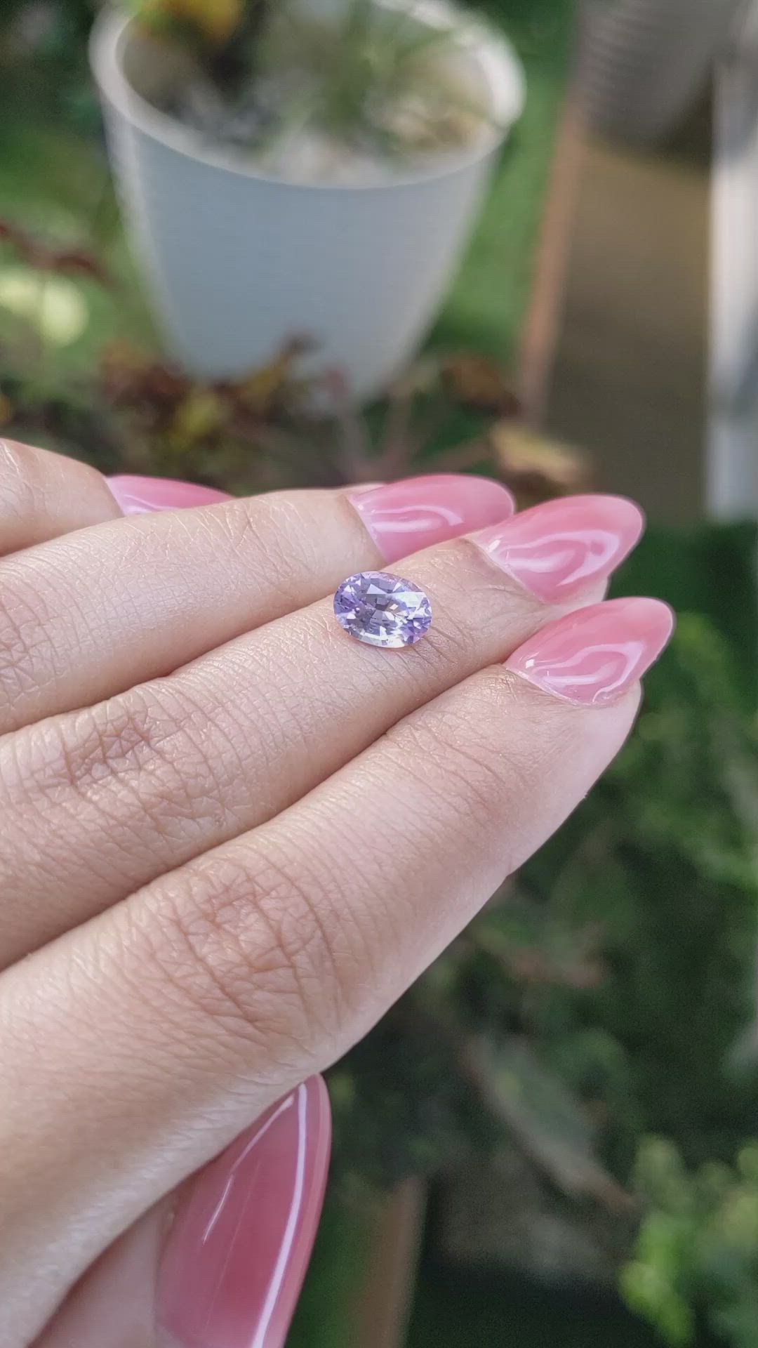 1.28 Ct. Spinel from Ceylon (Sri Lanka) Size Video