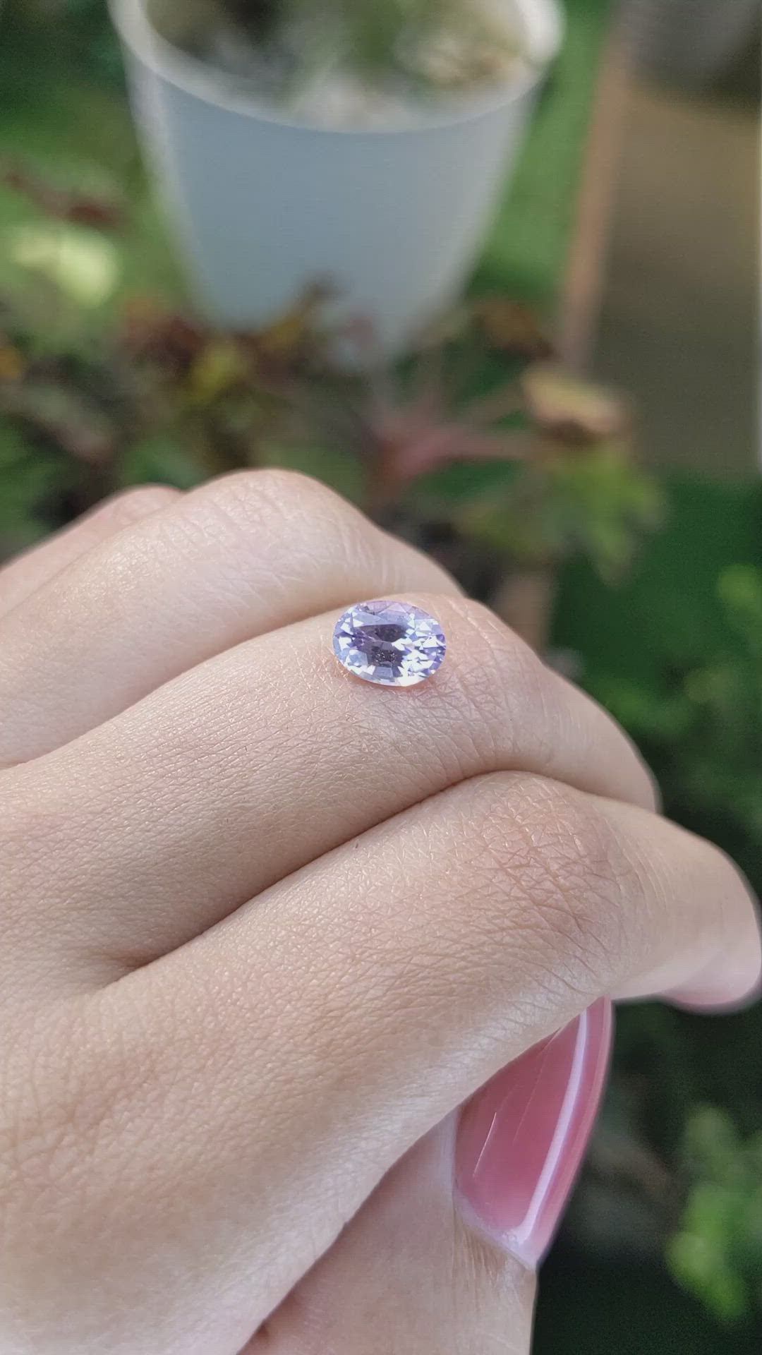 1.28 Ct. Spinel from Ceylon (Sri Lanka) Size Video