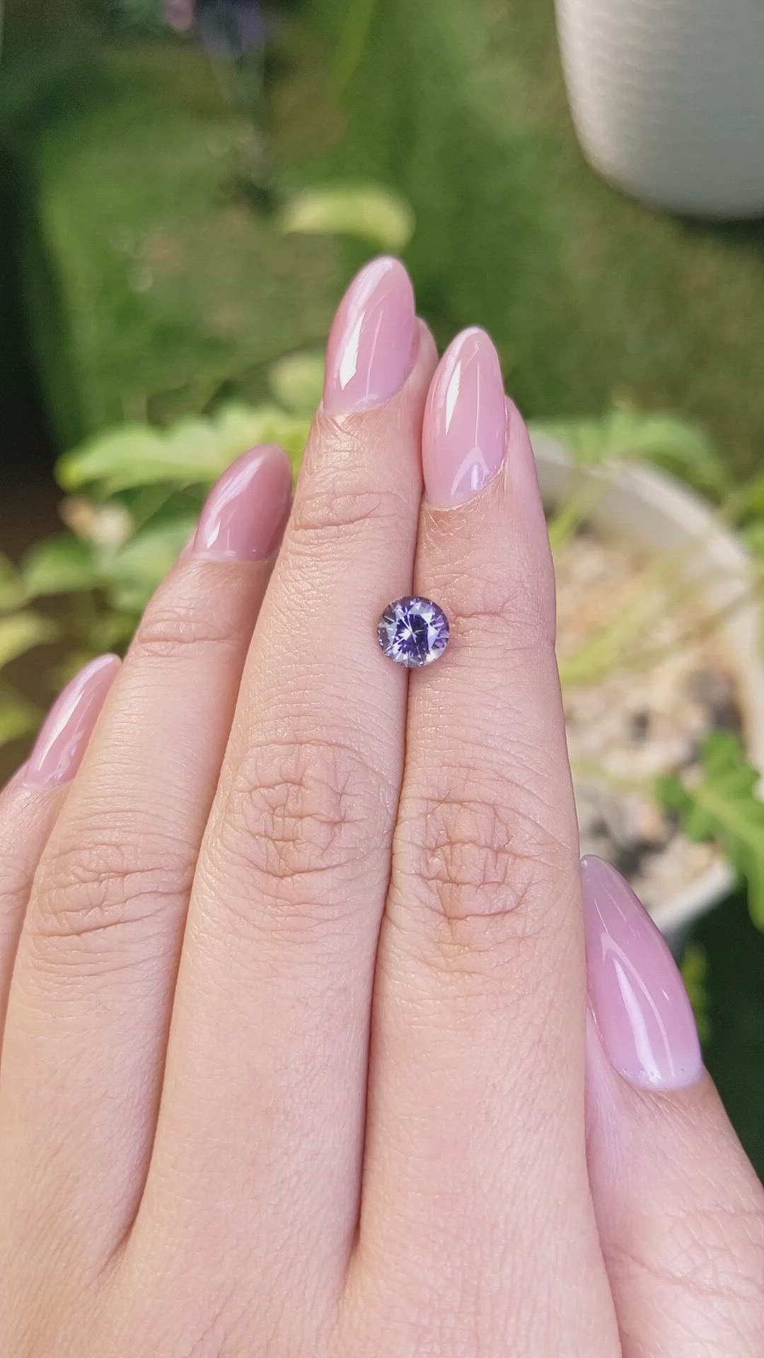 1.19 Ct. Spinel from Ceylon (Sri Lanka) Size Video