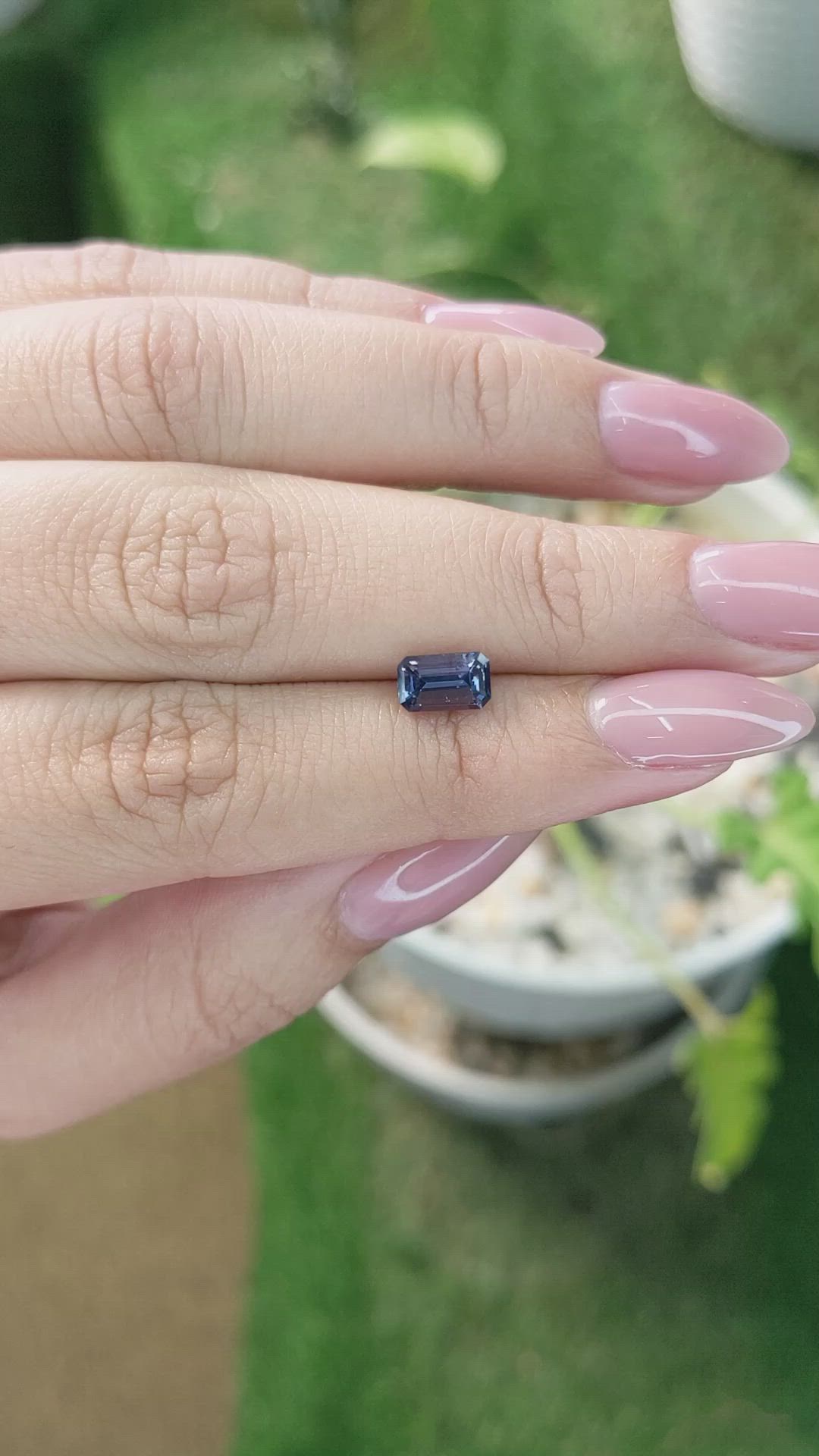 1.11 Ct. Spinel from Ceylon (Sri Lanka) Size Video