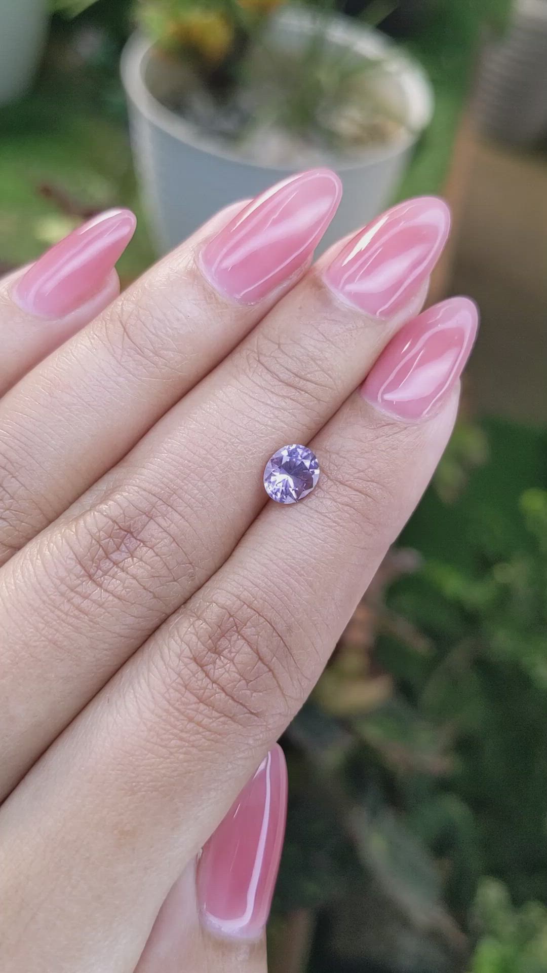 1.04 Ct. Spinel from Ceylon (Sri Lanka) Size Video