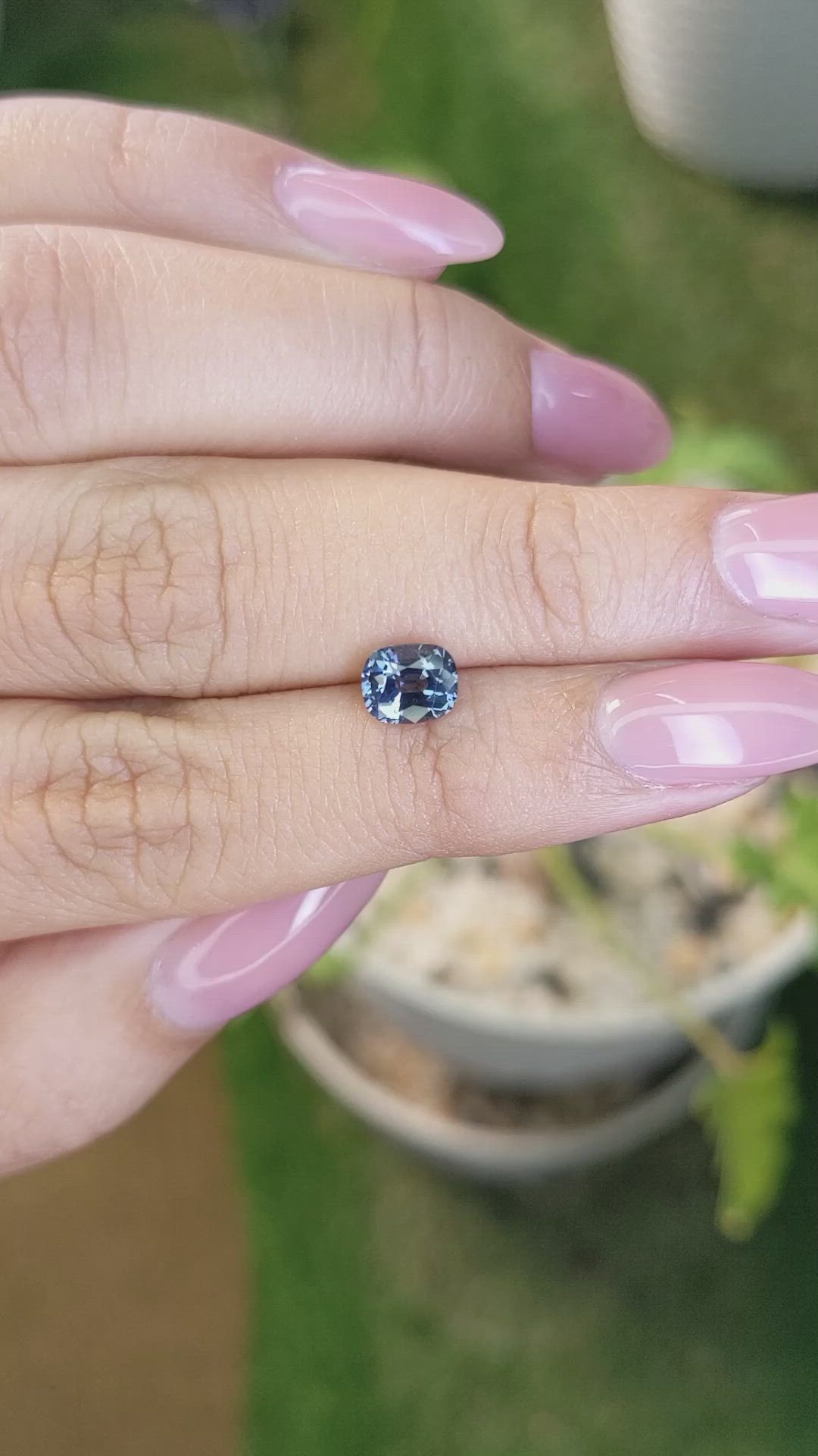 1.05 Ct. Spinel from Ceylon (Sri Lanka) Size Video