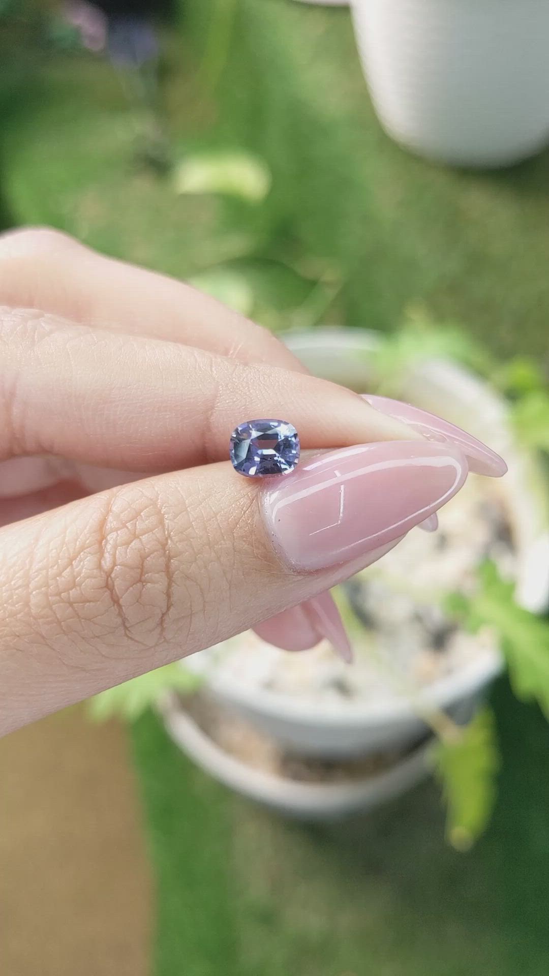 1.30 Ct. Spinel from Ceylon (Sri Lanka) Size Video