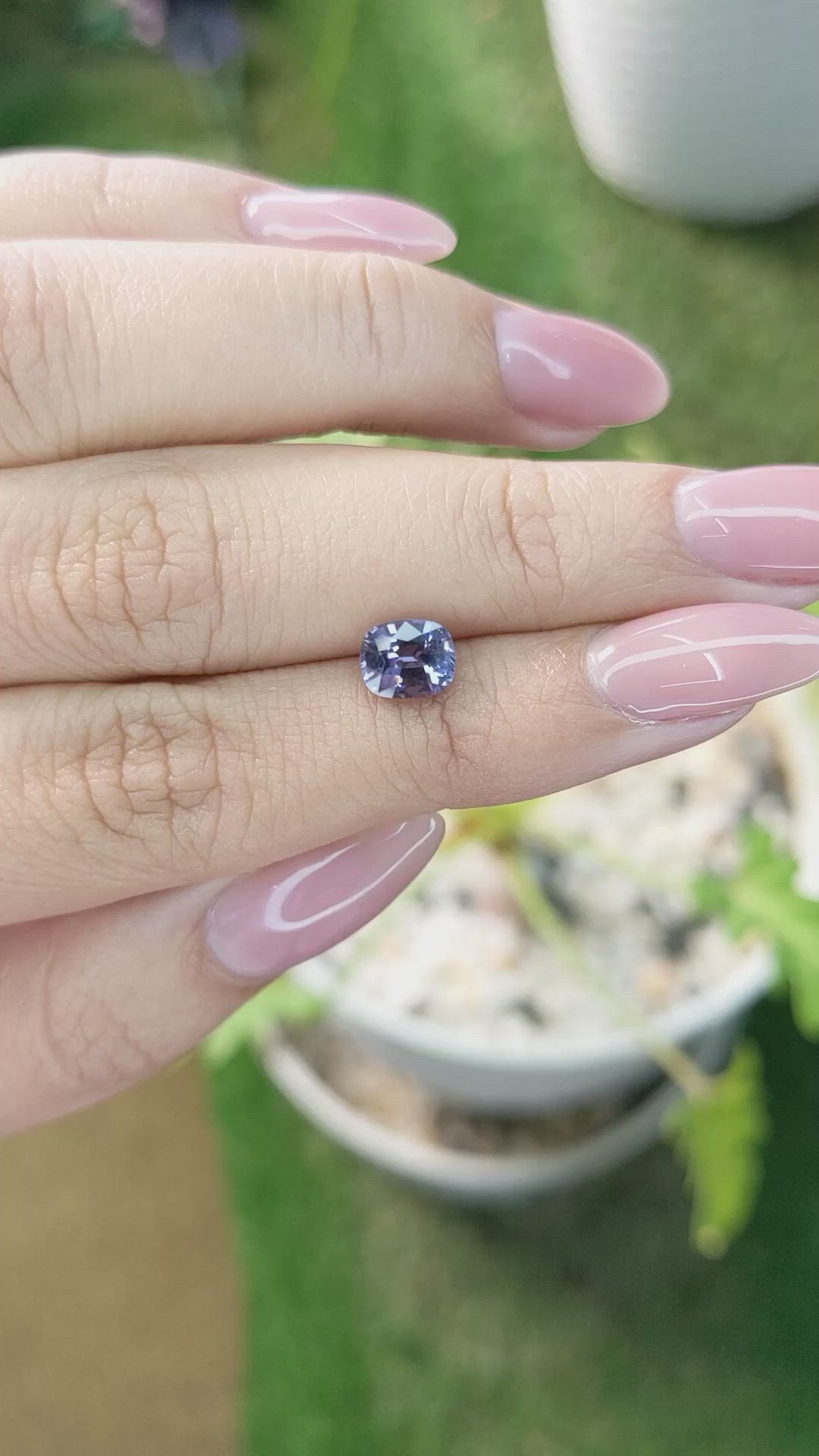 1.30 Ct. Spinel from Ceylon (Sri Lanka) Size Video