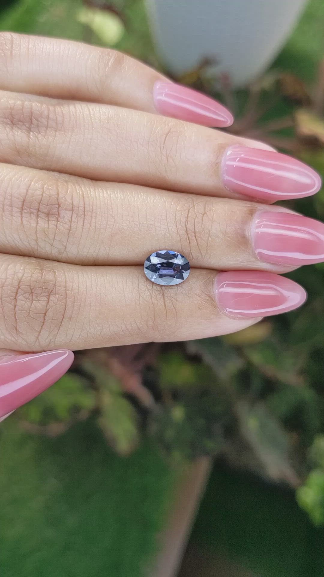 1.23 Ct. Spinel from Ceylon (Sri Lanka) Size Video