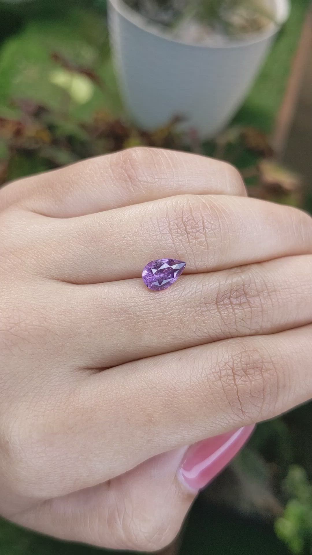 1.72 Ct. Spinel from Ceylon (Sri Lanka) Size Video