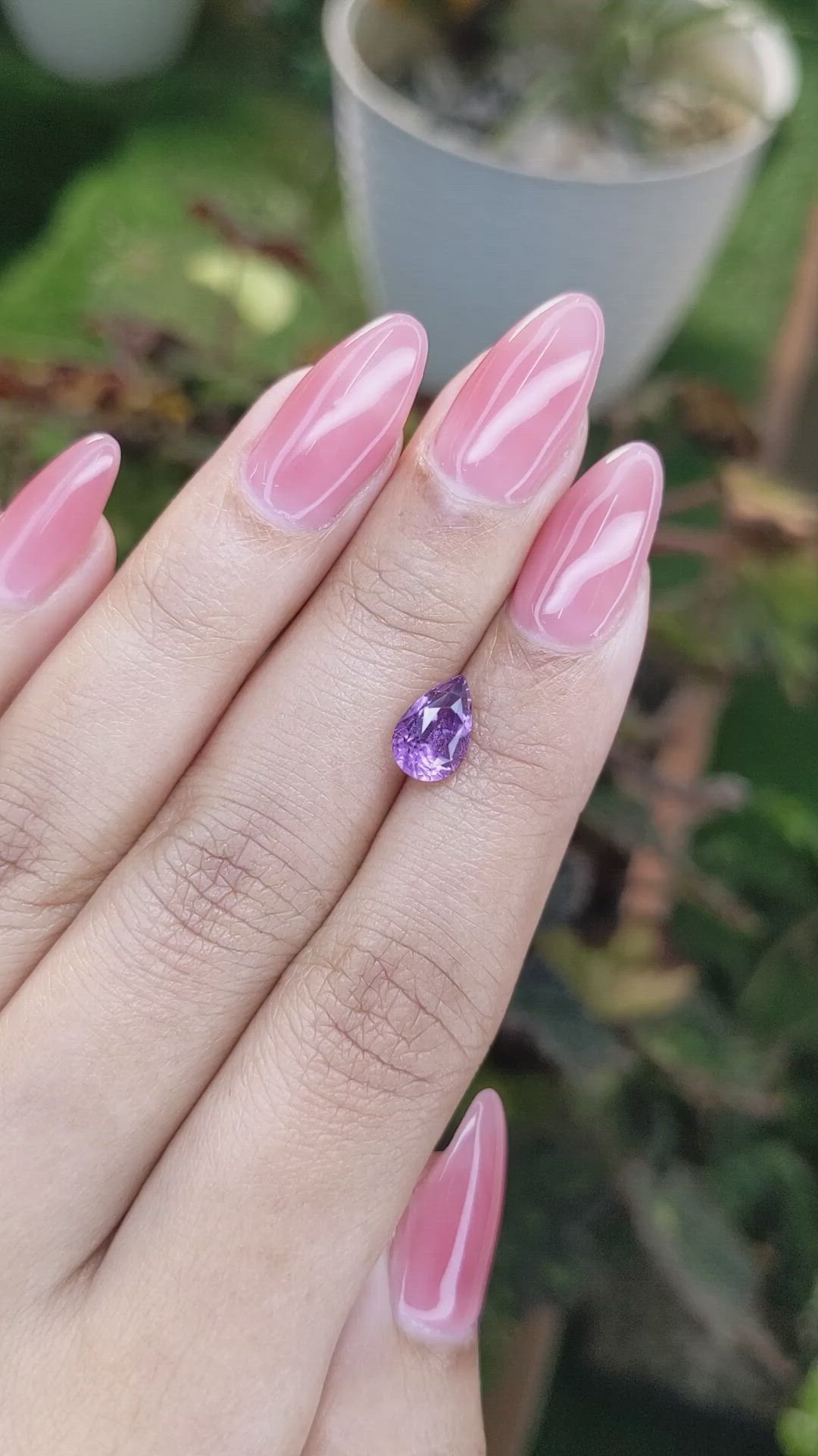 1.72 Ct. Spinel from Ceylon (Sri Lanka) Size Video