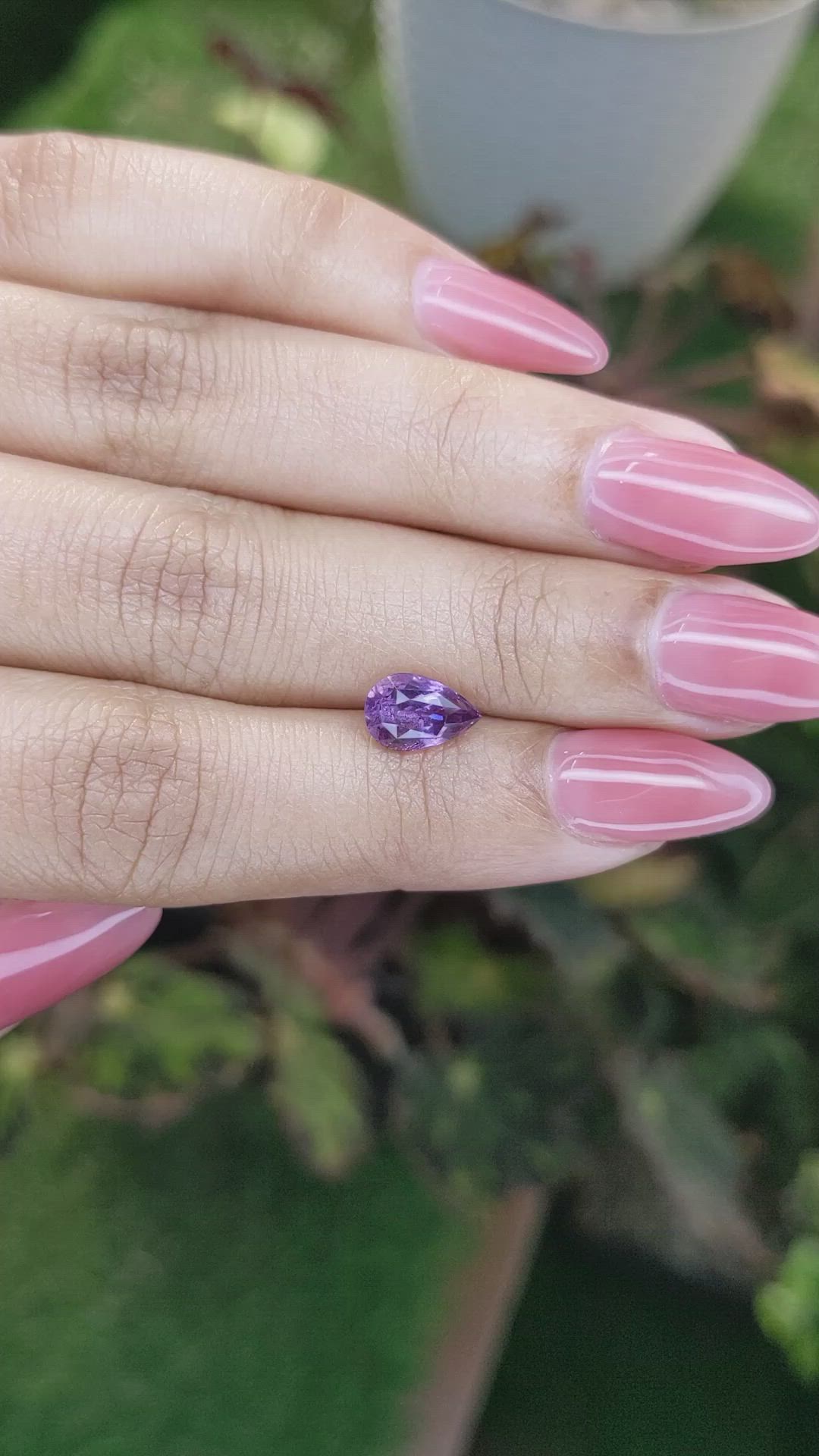 1.72 Ct. Spinel from Ceylon (Sri Lanka) Size Video