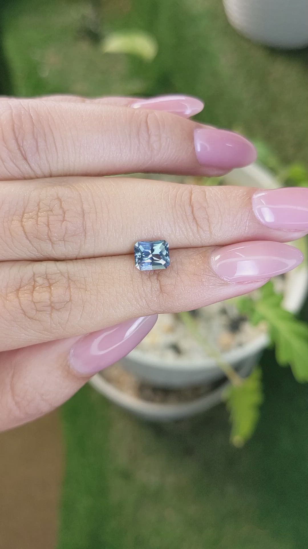 1.35 Ct. Spinel from Ceylon (Sri Lanka) Size Video