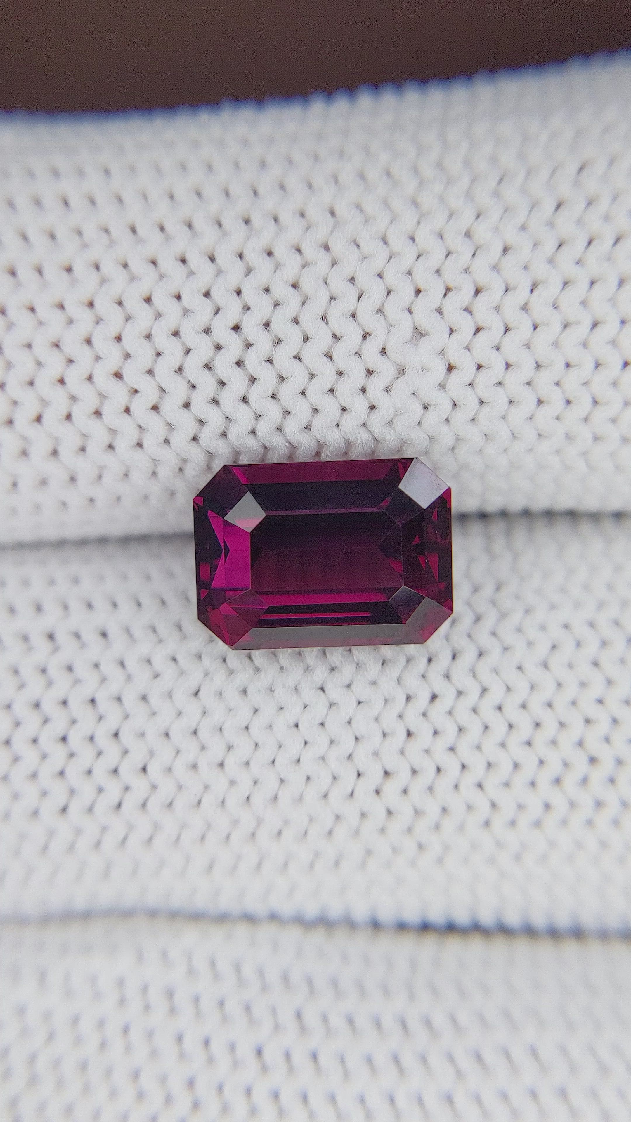 4.78 Ct. Garnet from Tanzania Size Video