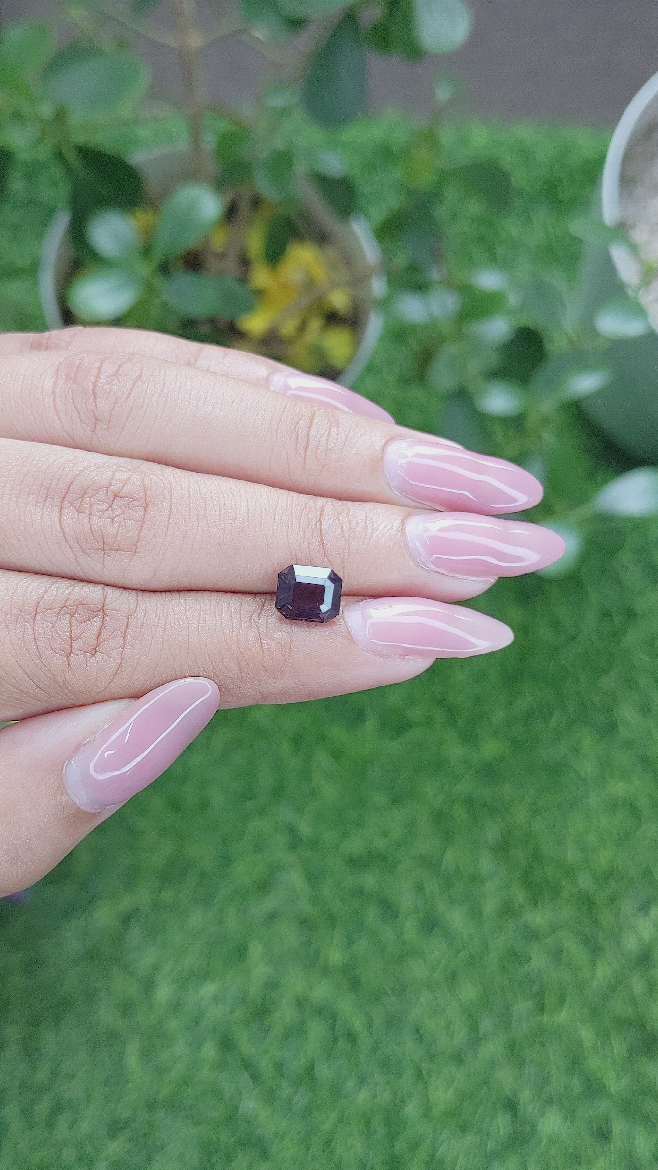 2.50 Ct. Garnet from Tanzania Size Video