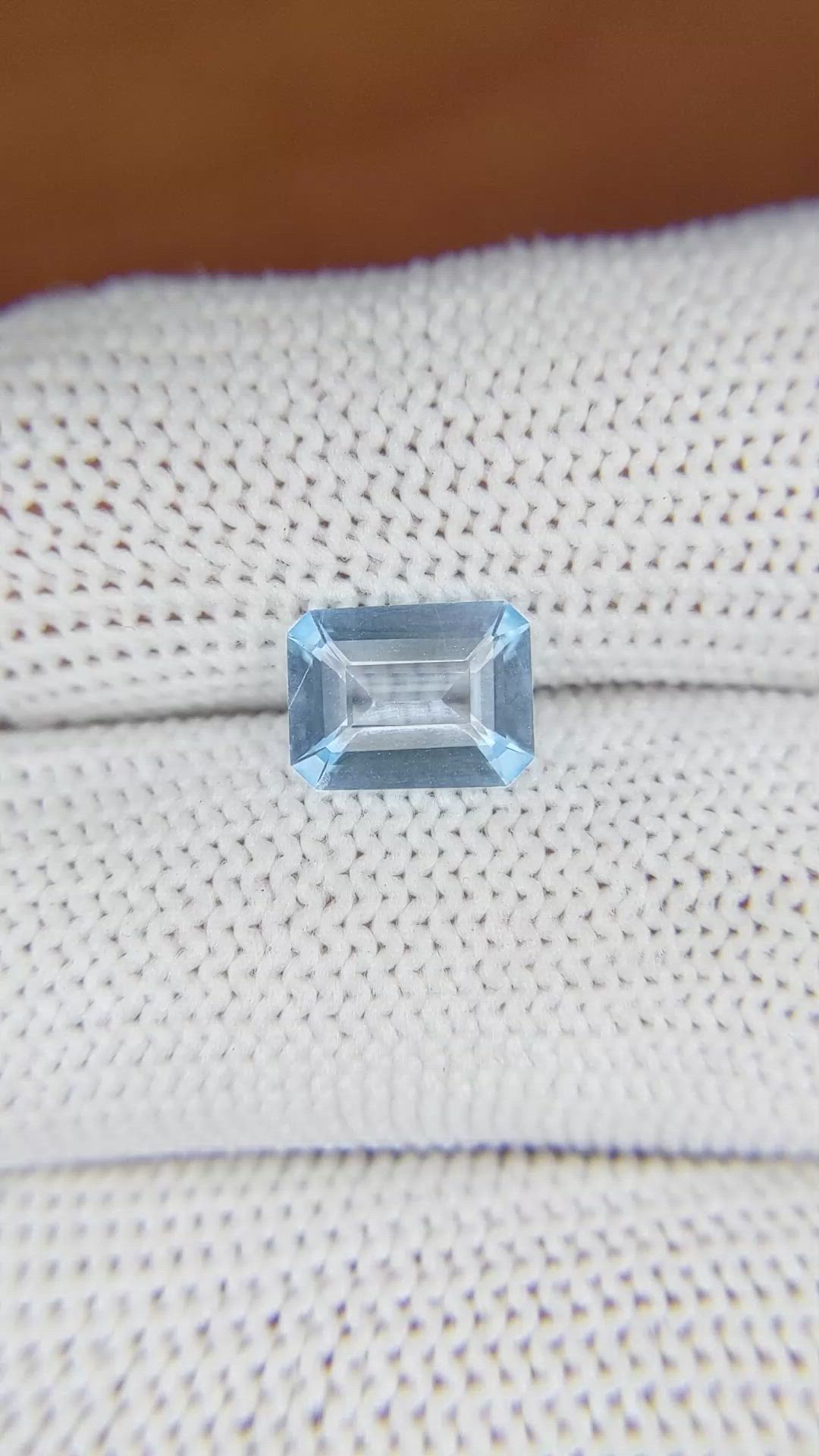 1.98 Ct. Topaz from Ceylon (Sri Lanka) Size Video
