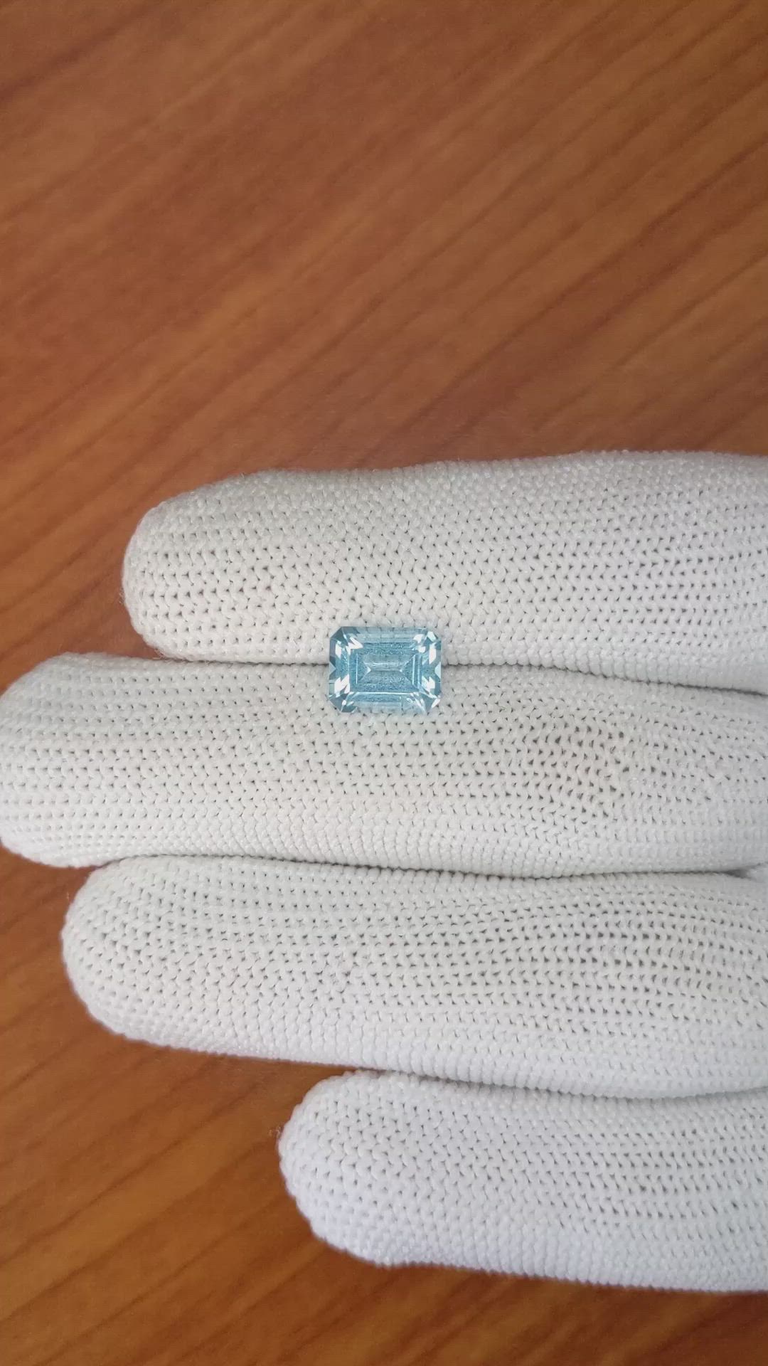 2.24 Ct. Topaz from Ceylon (Sri Lanka) Size Video