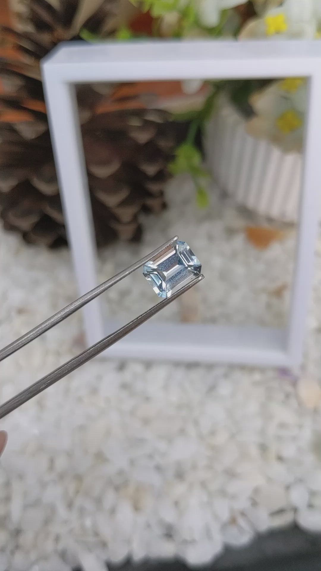 2.47 Ct. Topaz from Ceylon (Sri Lanka) Size Video