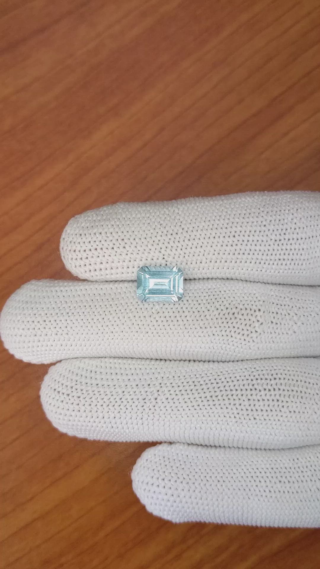 2.37 Ct. Topaz from Ceylon (Sri Lanka) Size Video