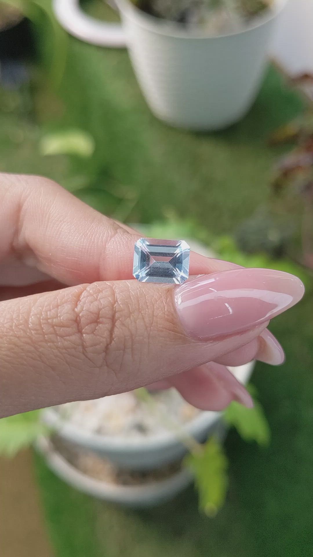 2.37 Ct. Topaz from Ceylon (Sri Lanka) Size Video