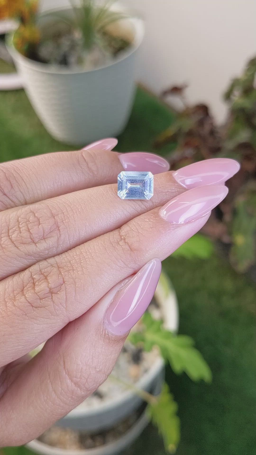 2.14 Ct. Topaz from Ceylon (Sri Lanka) Size Video