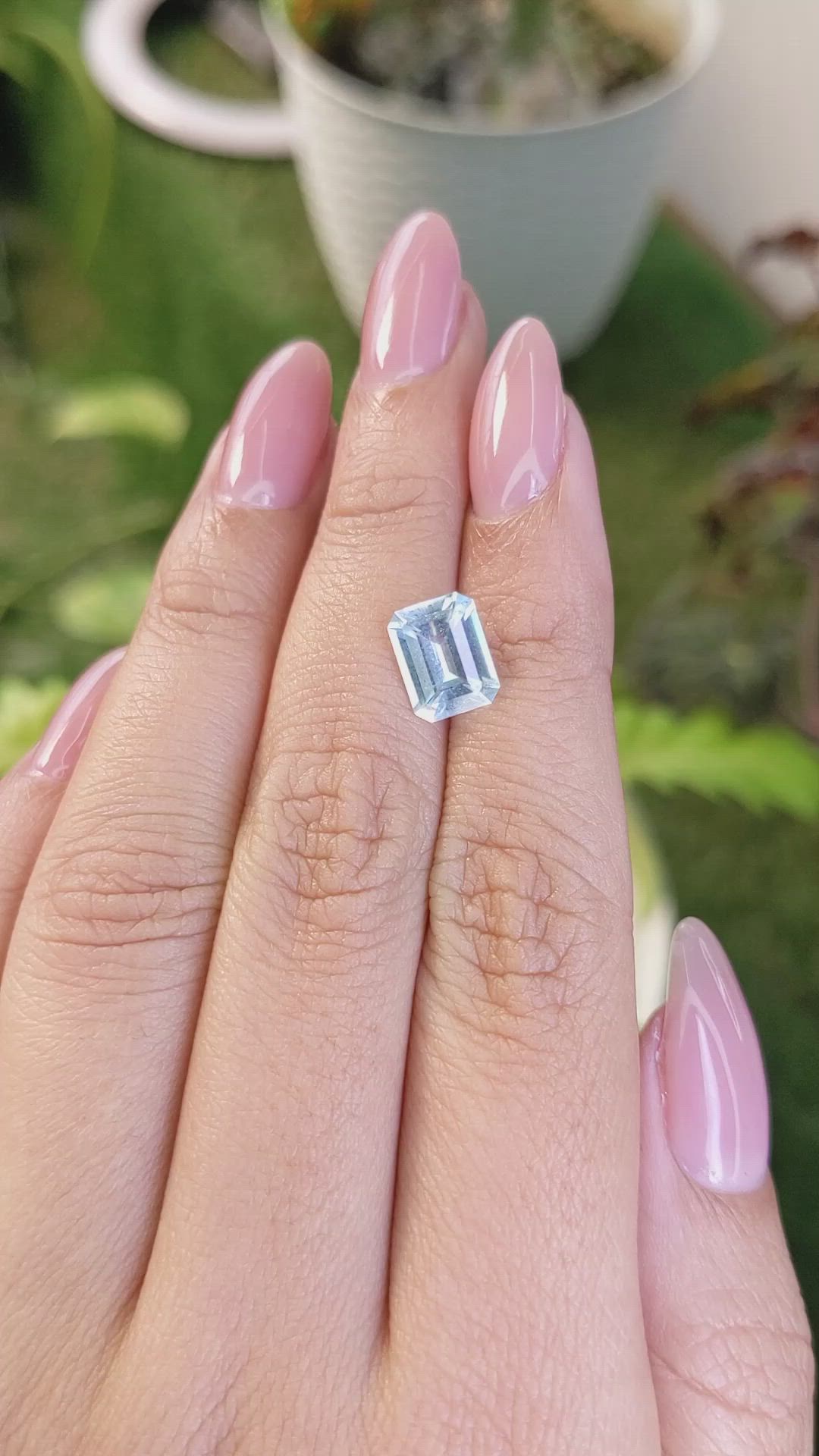 2.14 Ct. Topaz from Ceylon (Sri Lanka) Size Video