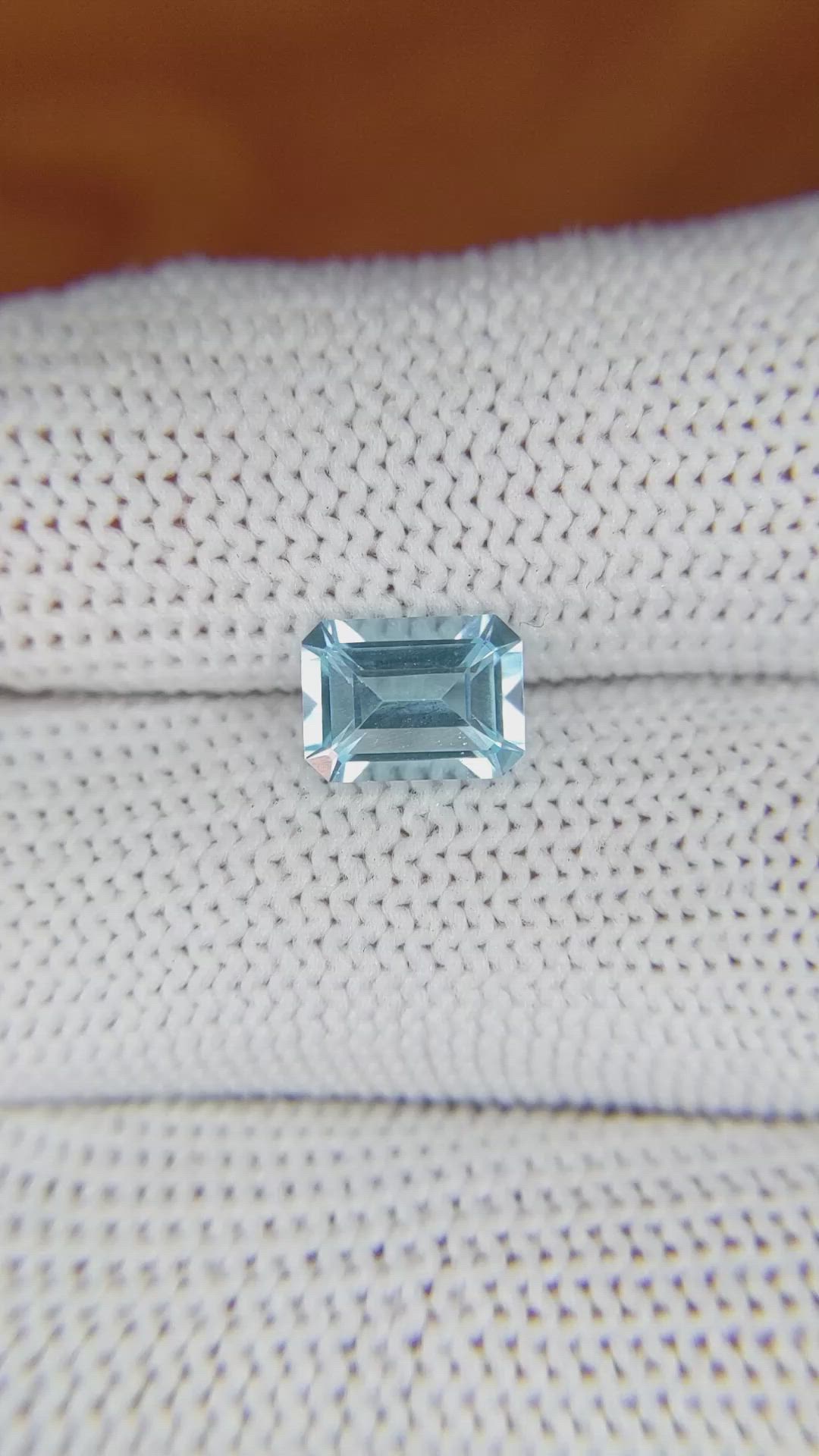 1.75 Ct. Topaz from Ceylon (Sri Lanka) Size Video