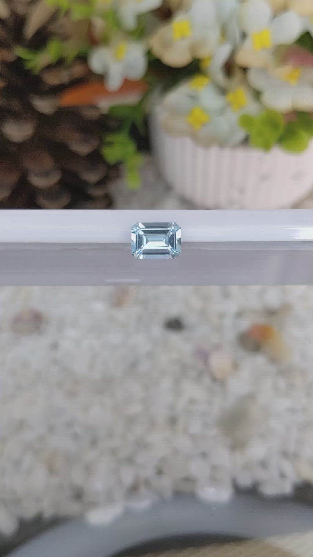 1.75 Ct. Topaz from Ceylon (Sri Lanka) Size Video