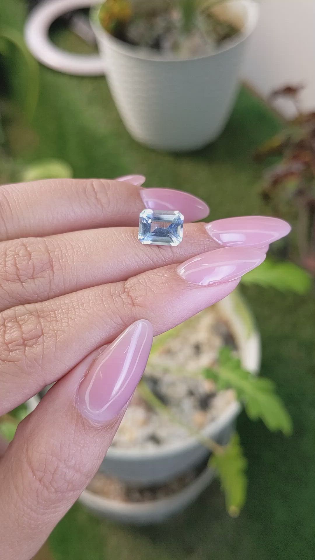 2.51 Ct. Topaz from Ceylon (Sri Lanka) Size Video