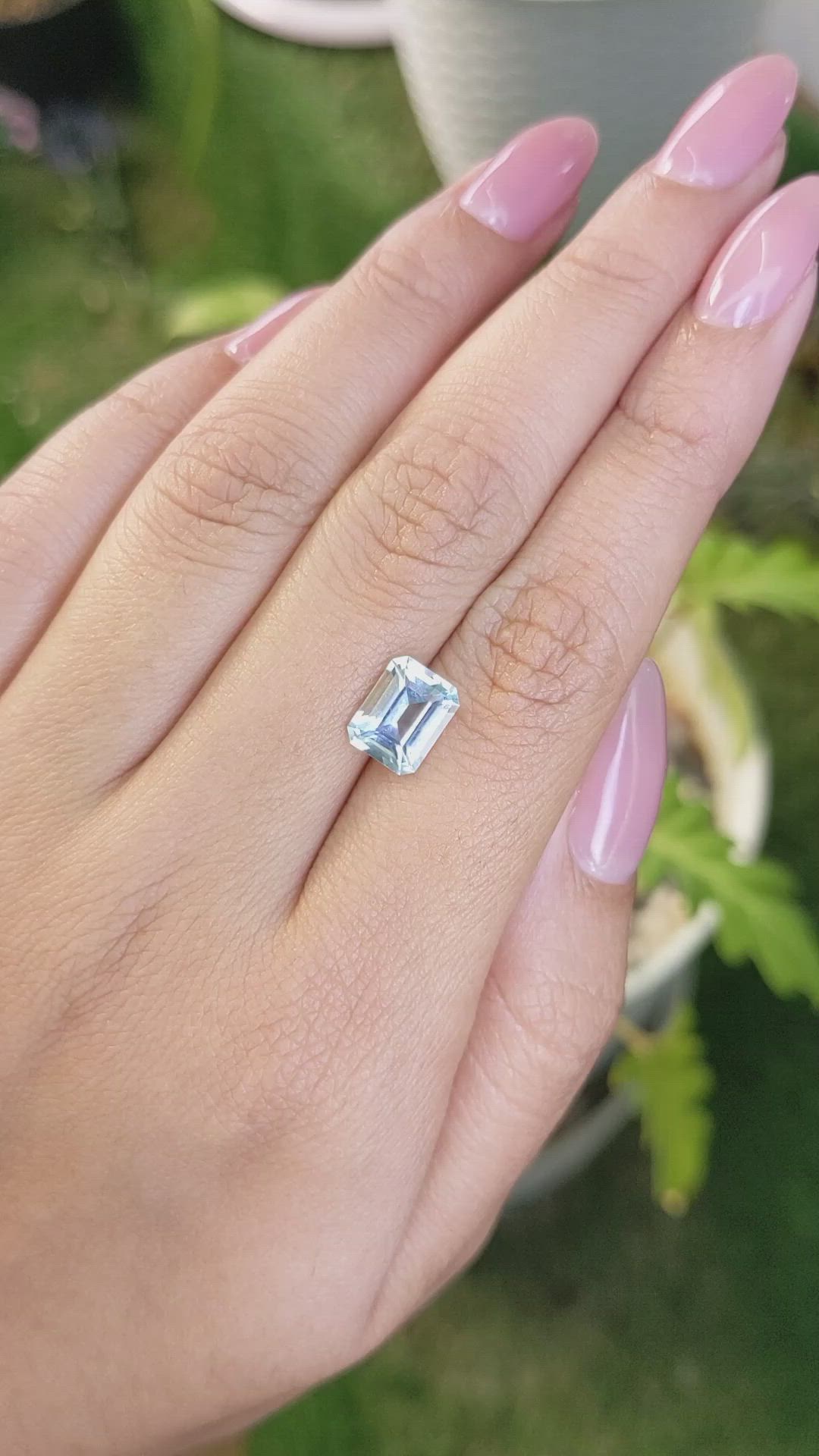 2.51 Ct. Topaz from Ceylon (Sri Lanka) Size Video