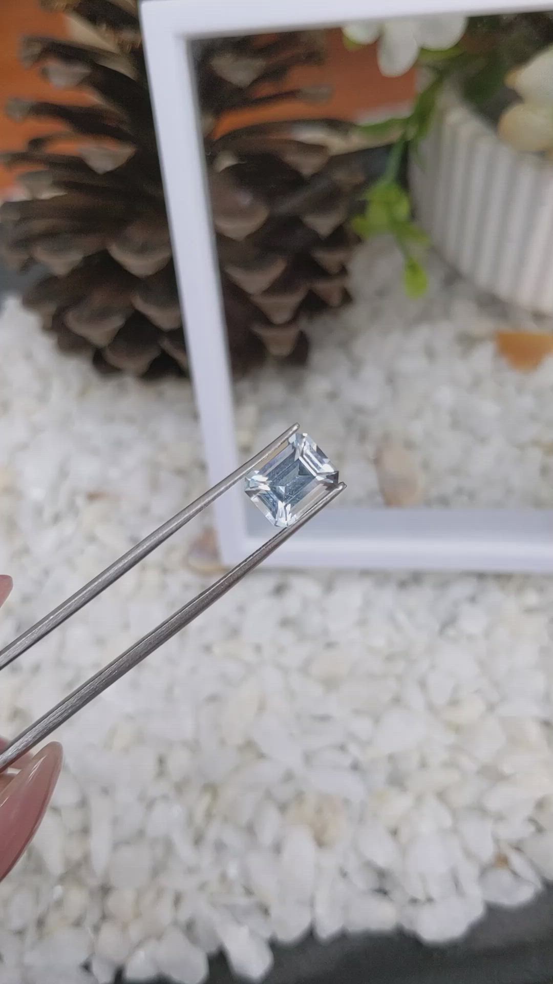 2.51 Ct. Topaz from Ceylon (Sri Lanka) Size Video