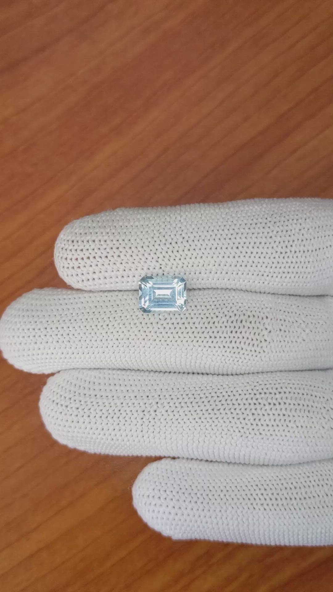 2.49 Ct. Topaz from Ceylon (Sri Lanka) Size Video