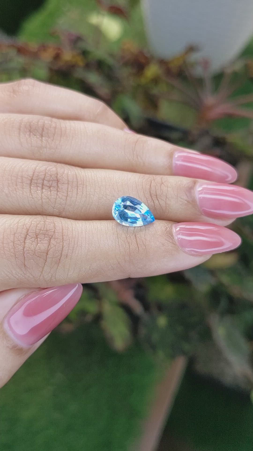 2.24 Ct. Topaz from Ceylon (Sri Lanka) Size Video