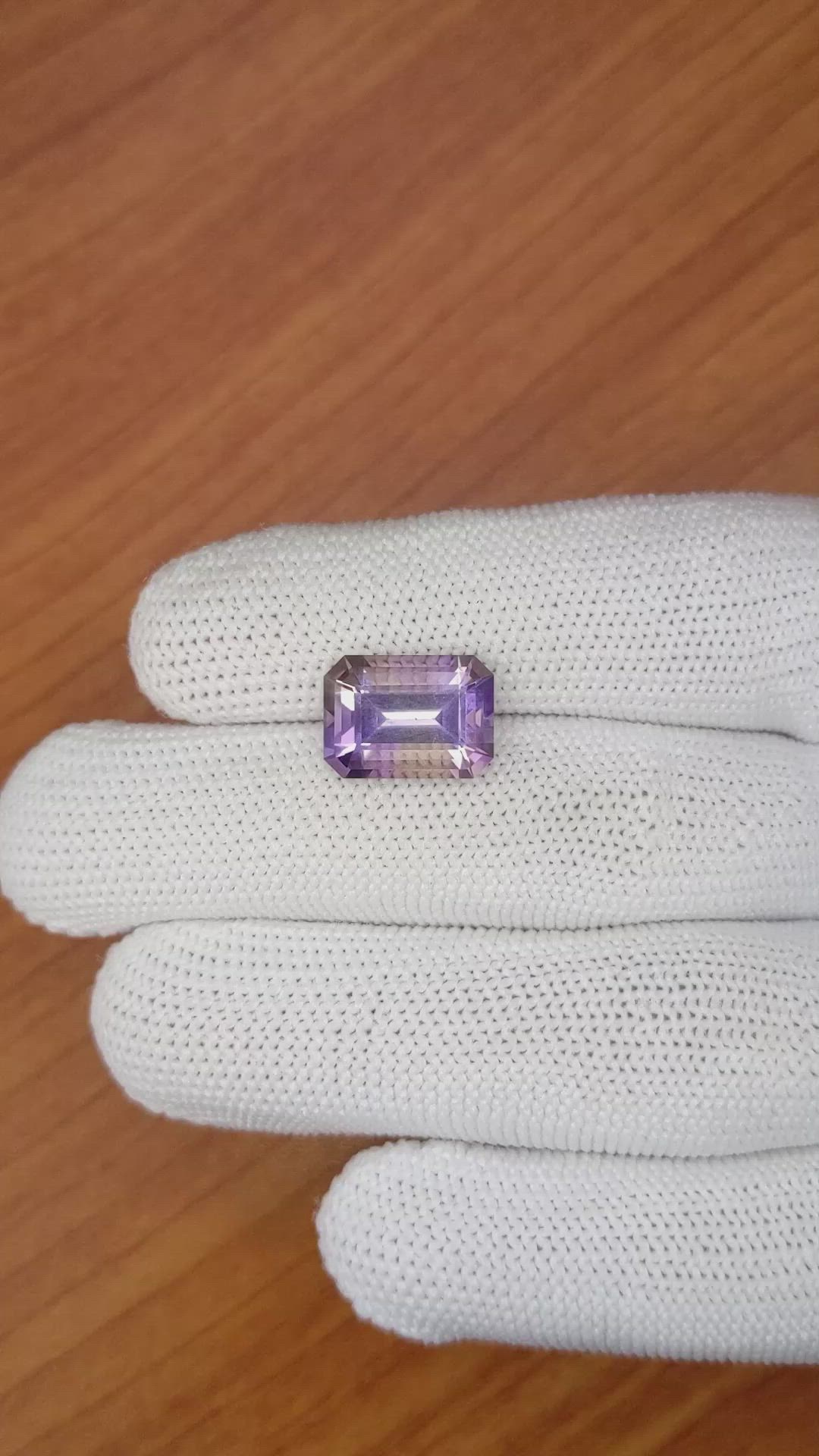 5.09 Ct. Ametrine from Brazil Size Video